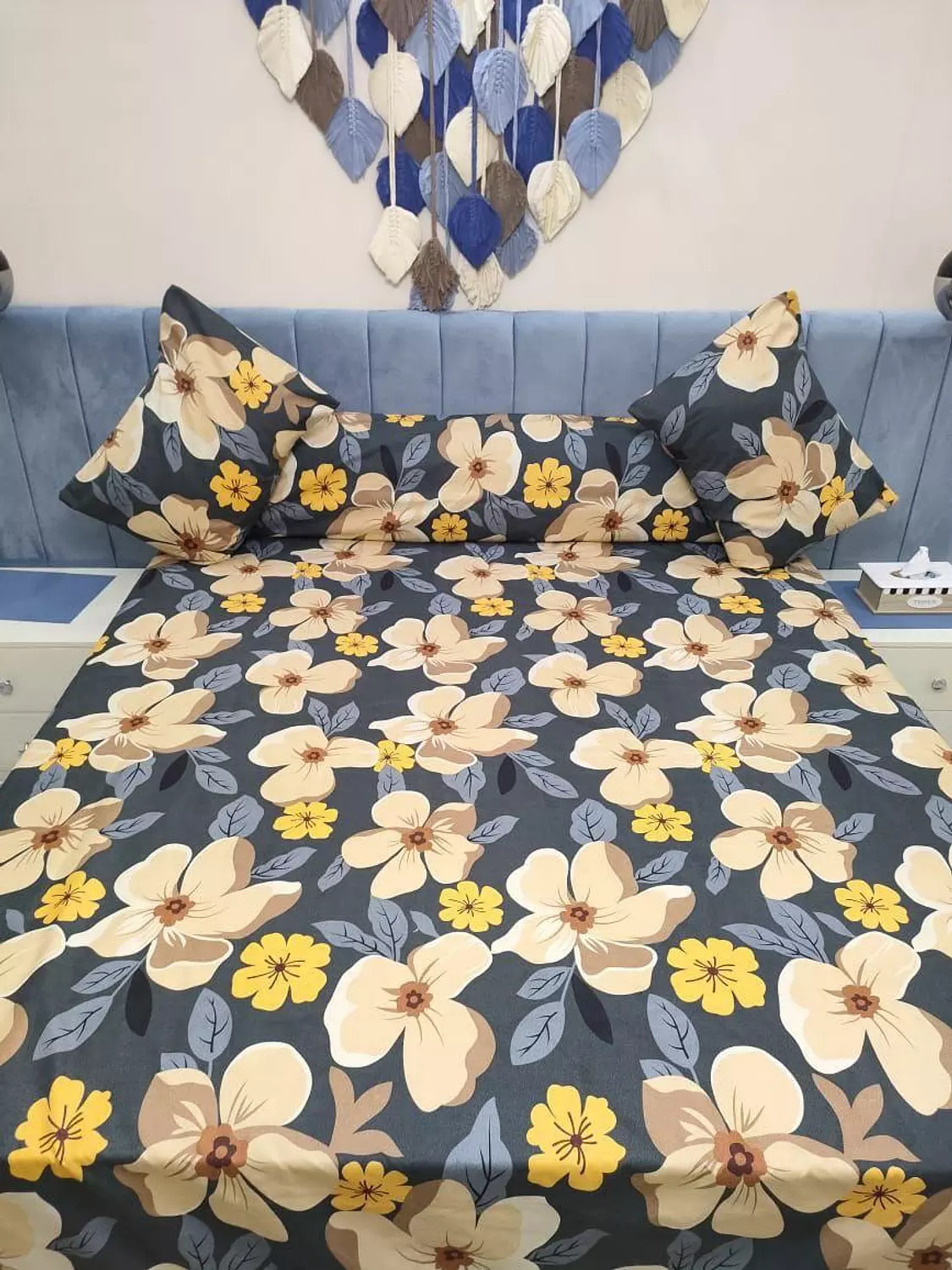 100% Turkish cotton sheet set hover image