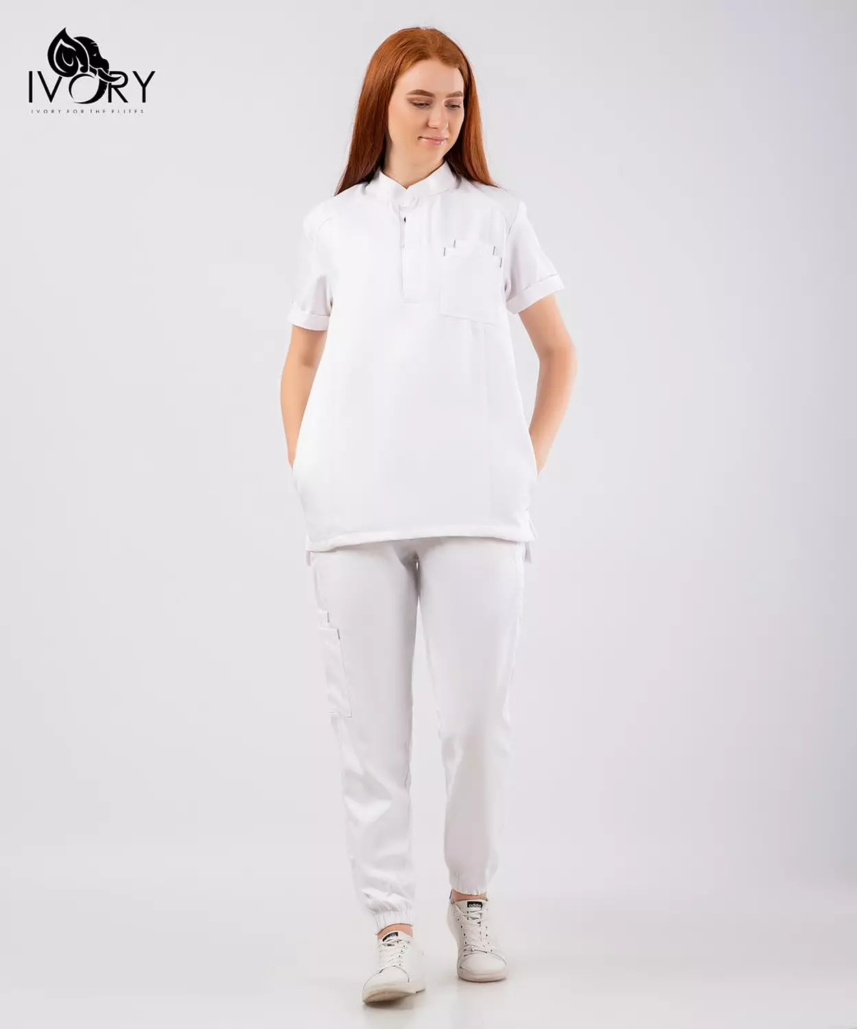 Unisex Half Collar Sweat Pants (Her) 23