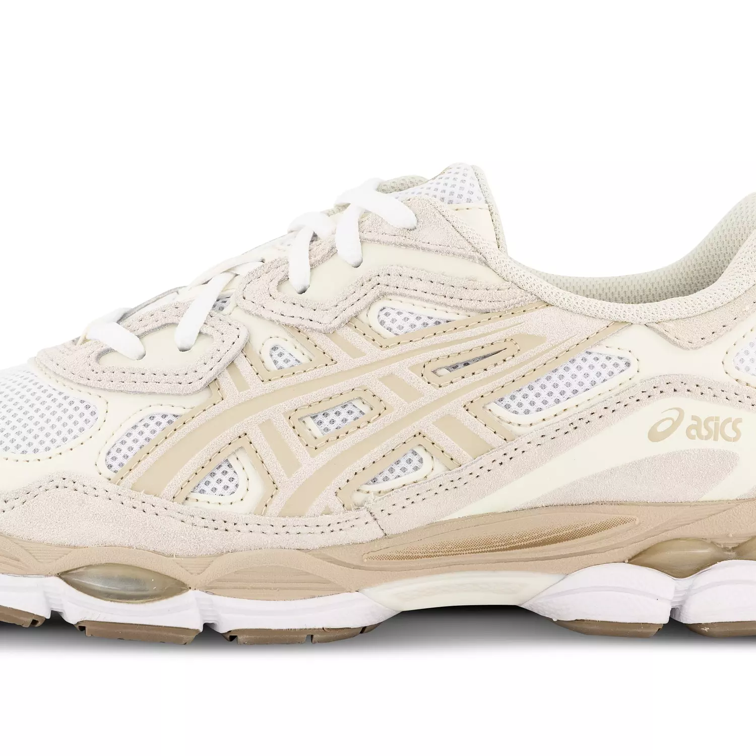 Asics gel NYC White Feather Grey   2