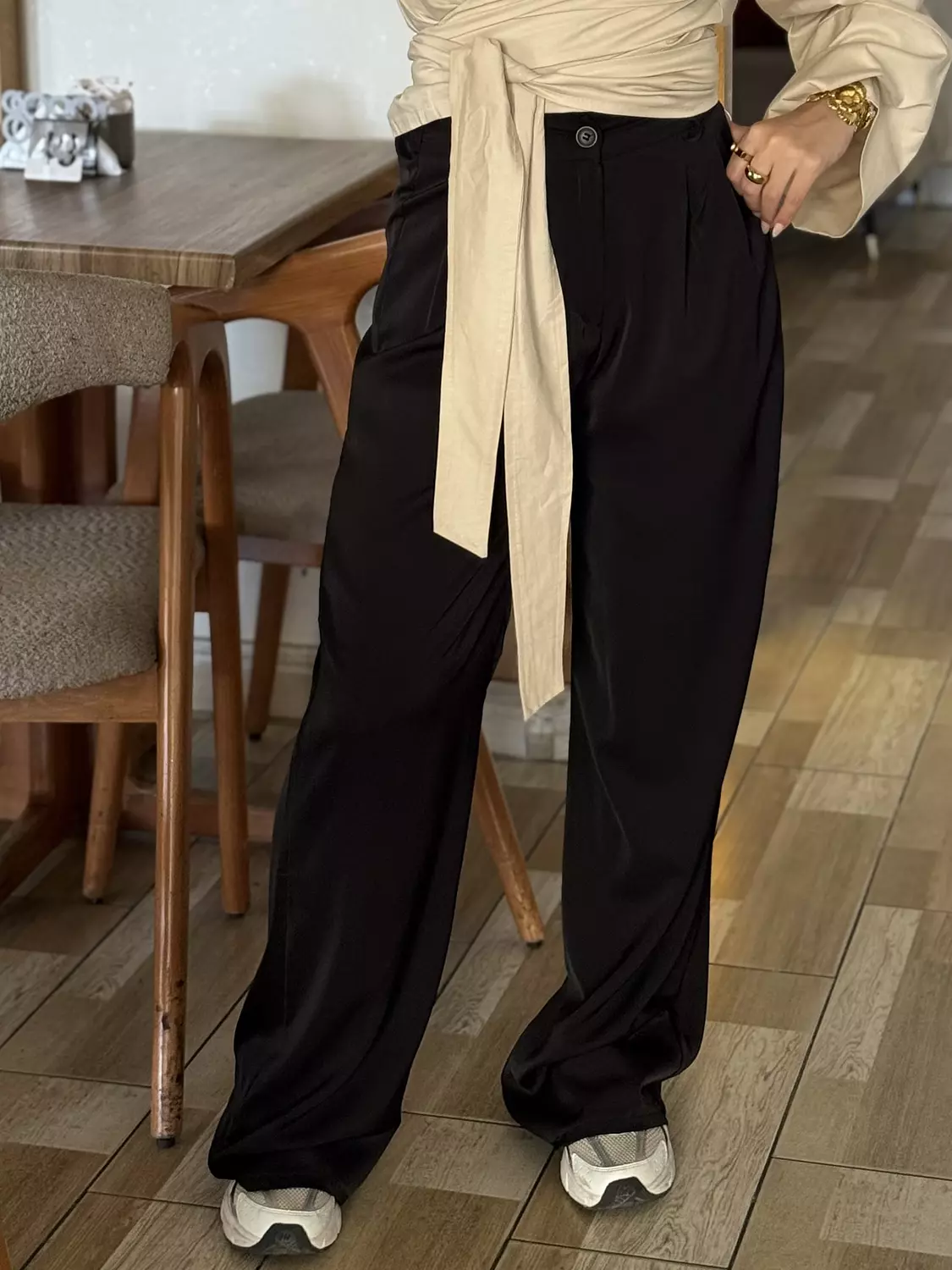 Soft Black Pants  1