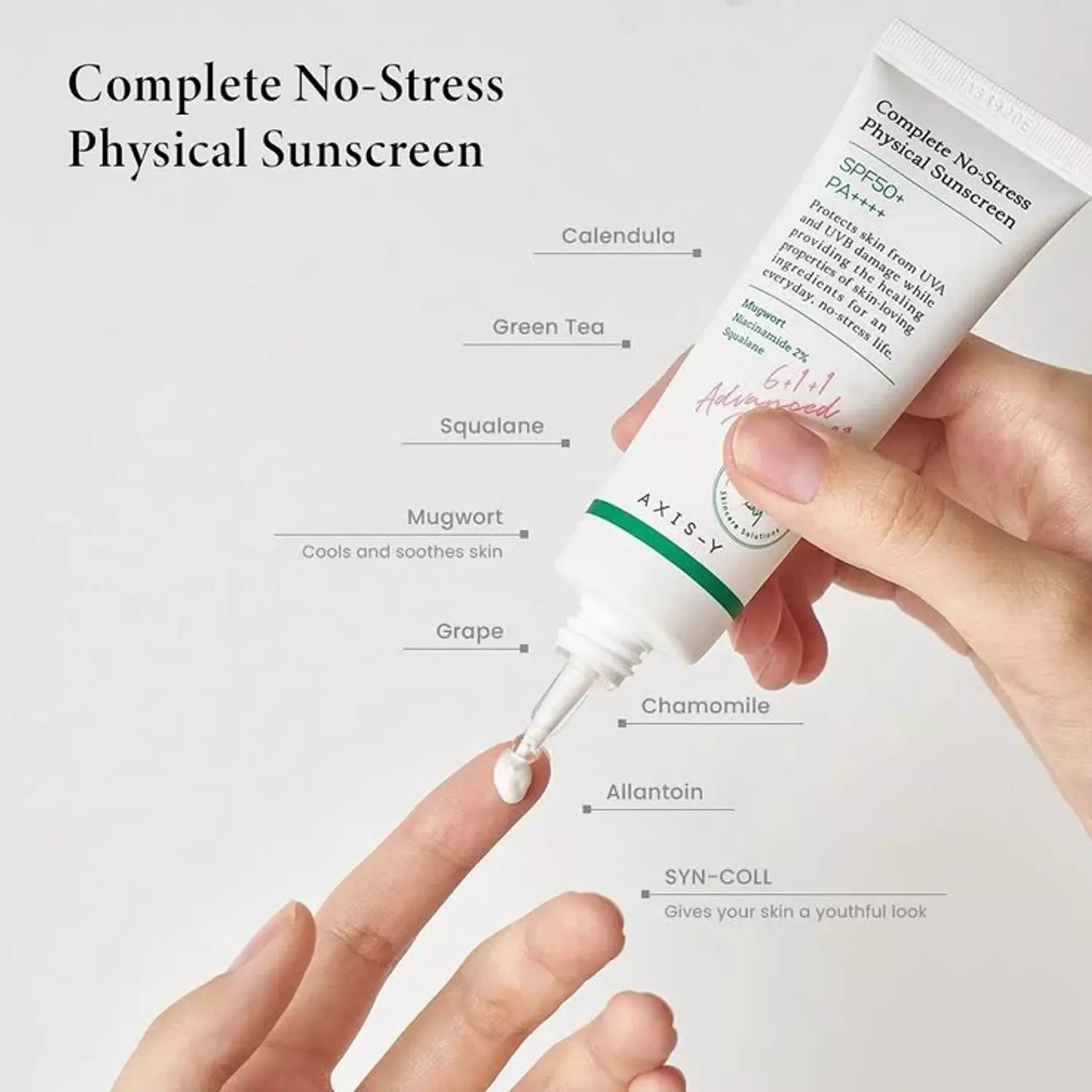 Axis Y Complete No - Stress  Physical Suncream 50 Ml 2