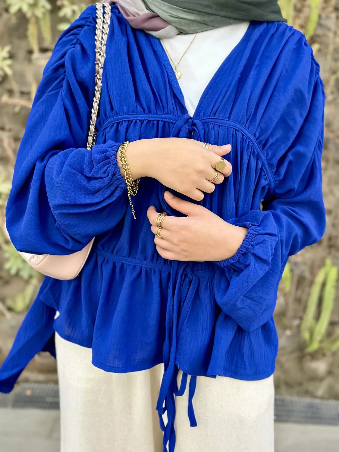 Bridgeton Ruffles Blouse   2