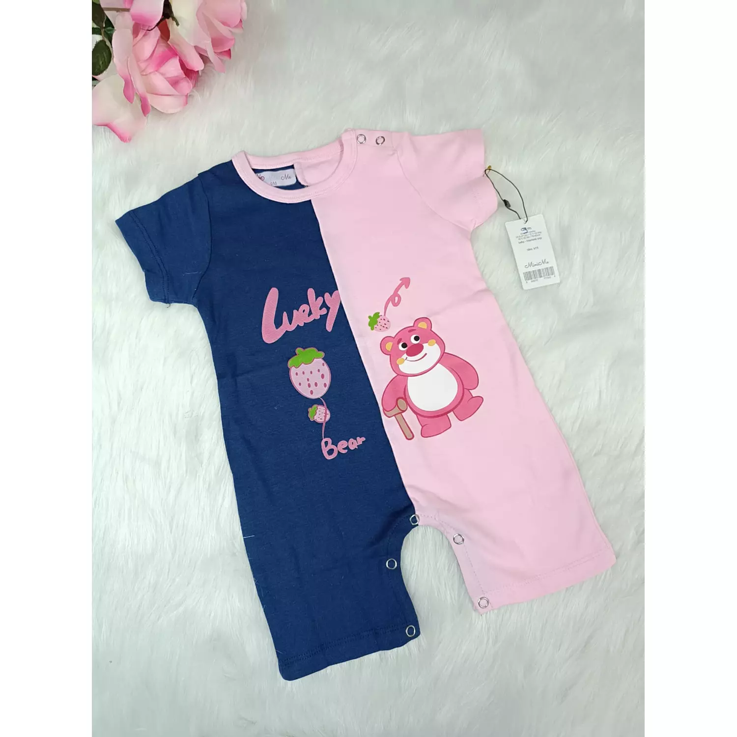 Half sleeve jumpsuit for girls  1