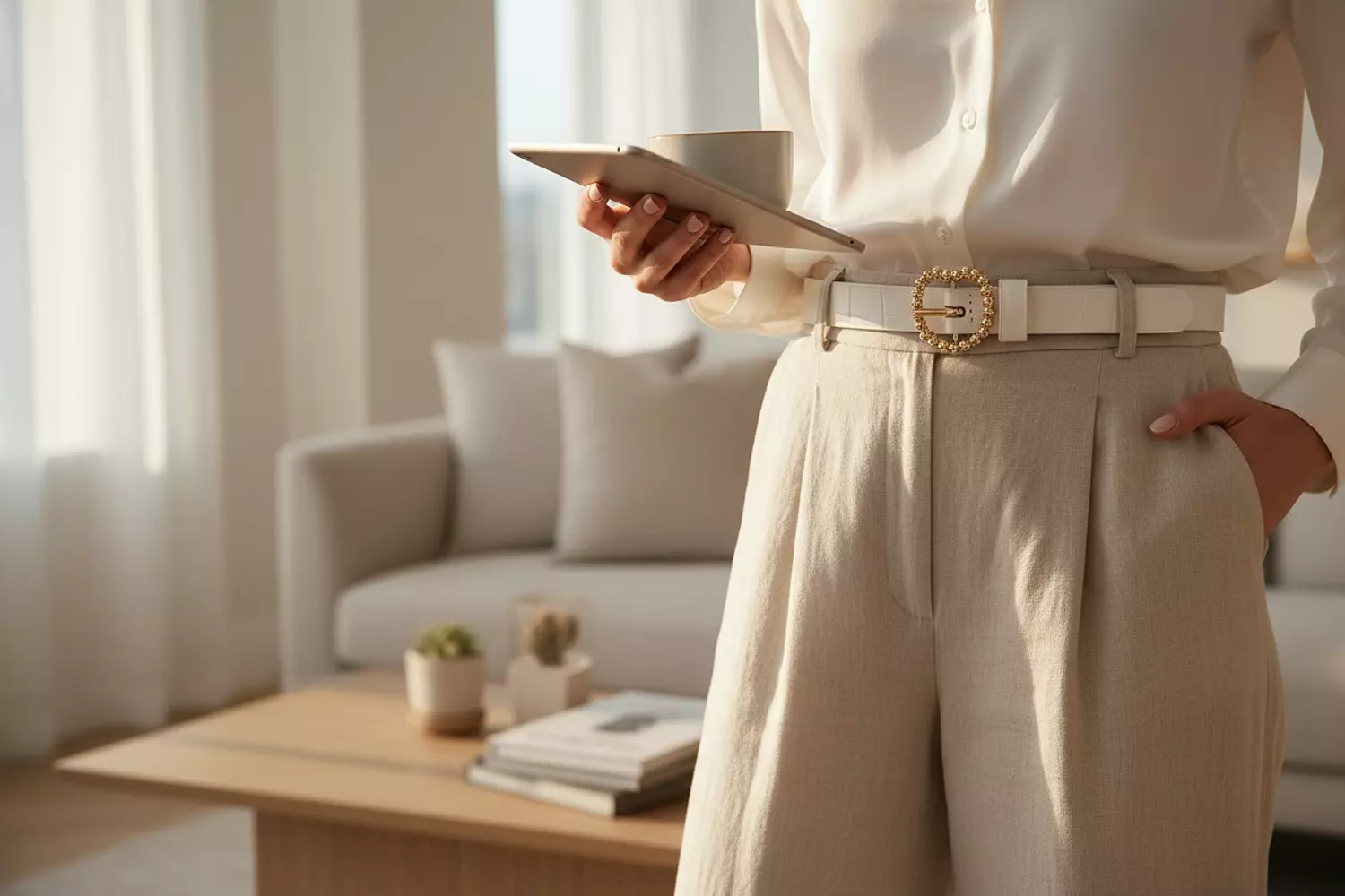 Golden Heartline Belt hover image