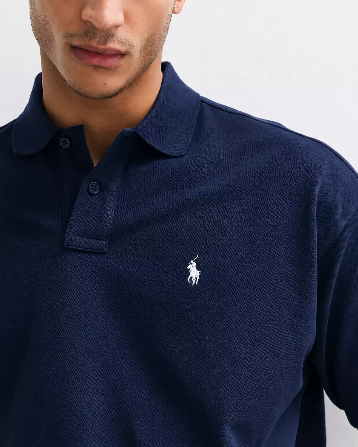 The Iconic Classic Fit Mesh Polo 8