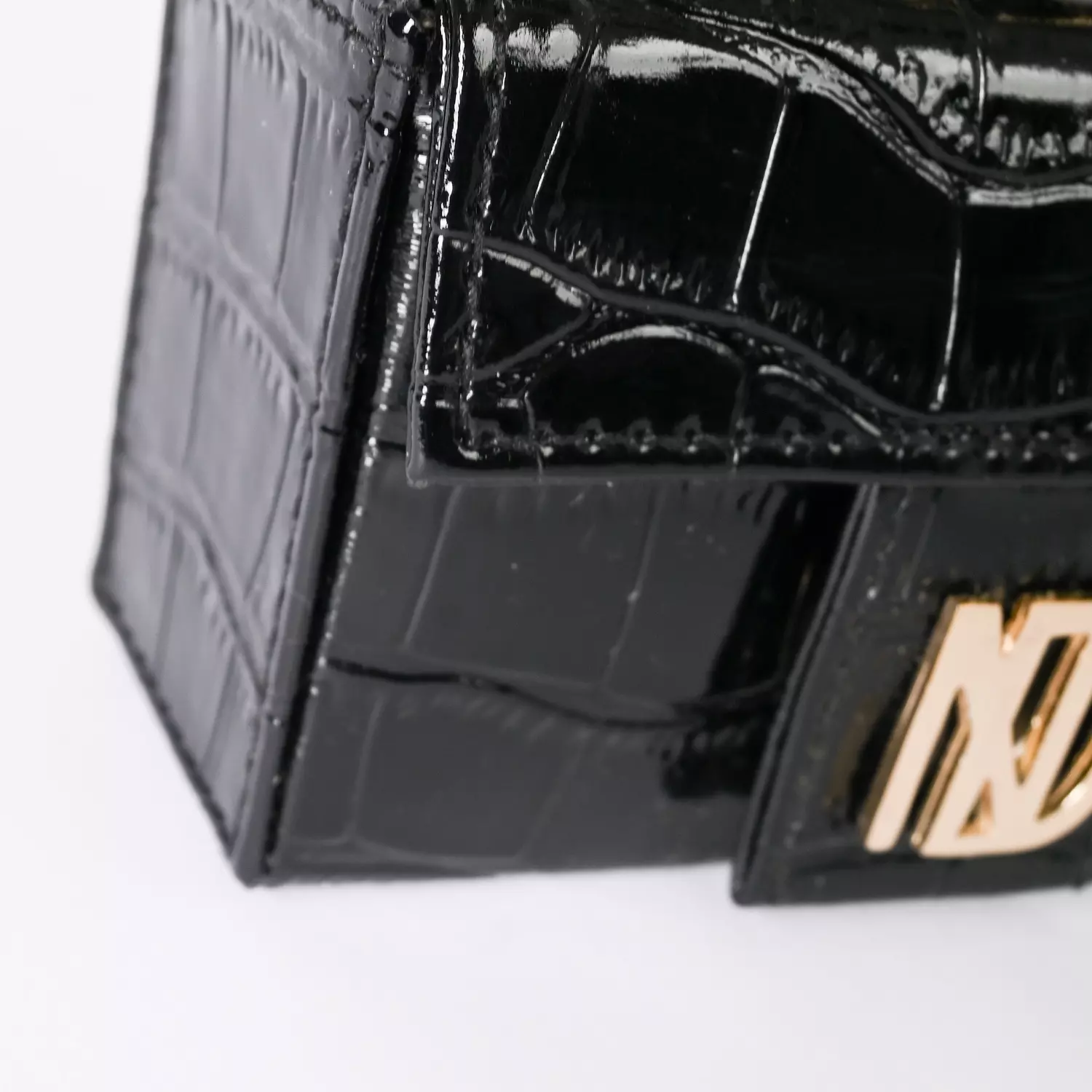 Black Mini Hemi Waist Bag   2