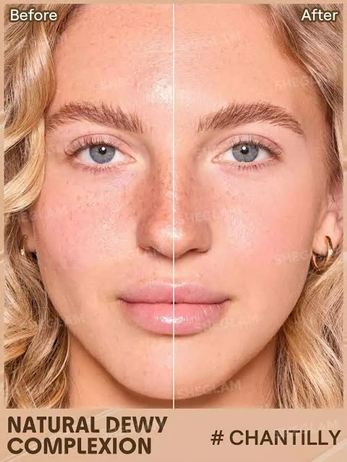 Sheglam Dew & Done Skin Tint with SPF 20,CHANTILLY hover image