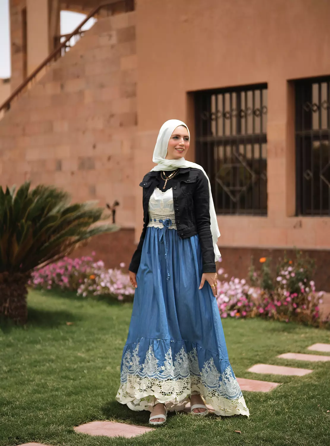 Light jeans dress 4