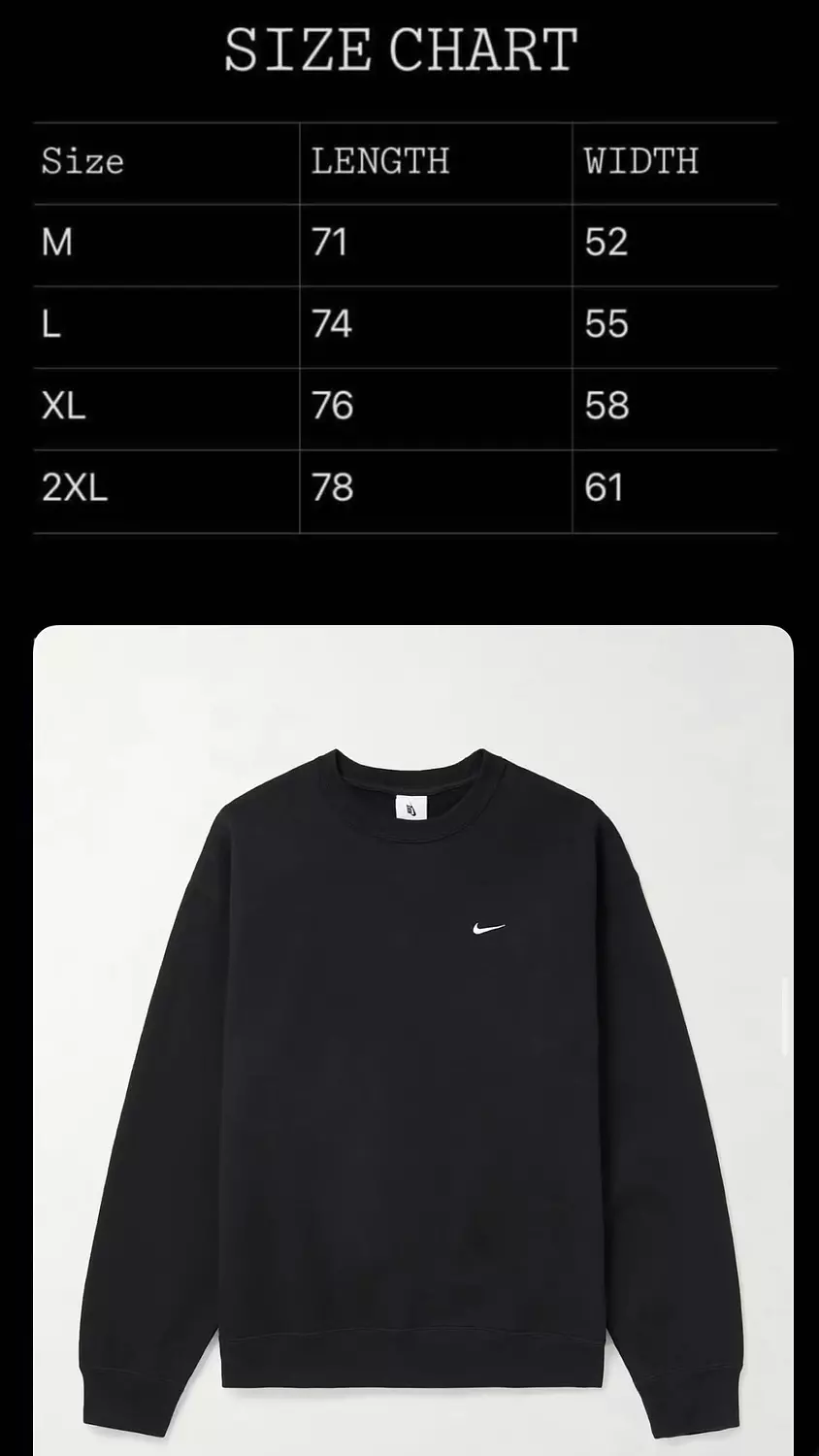 Nike sweatshirt 19