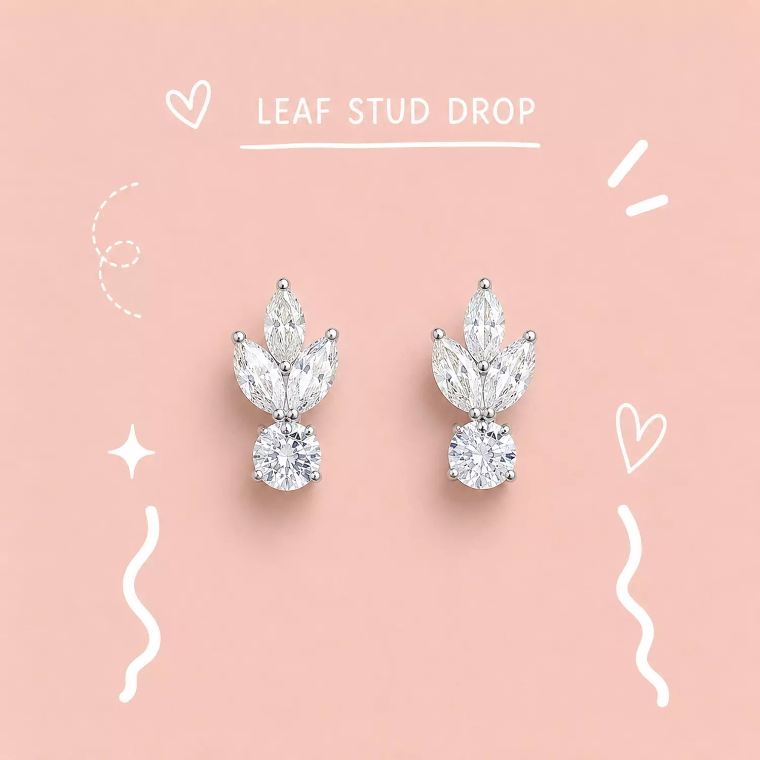 Leaf stud drop image