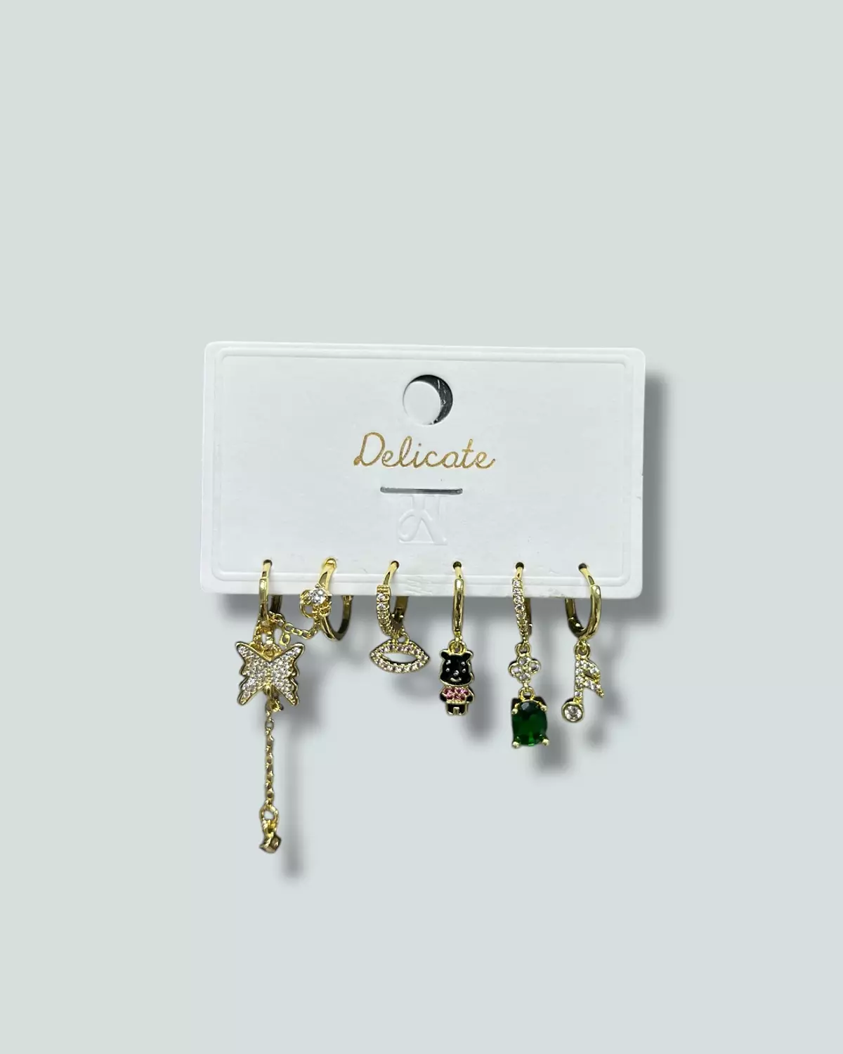 Stainless Steel Earrings set - 6 PCs image