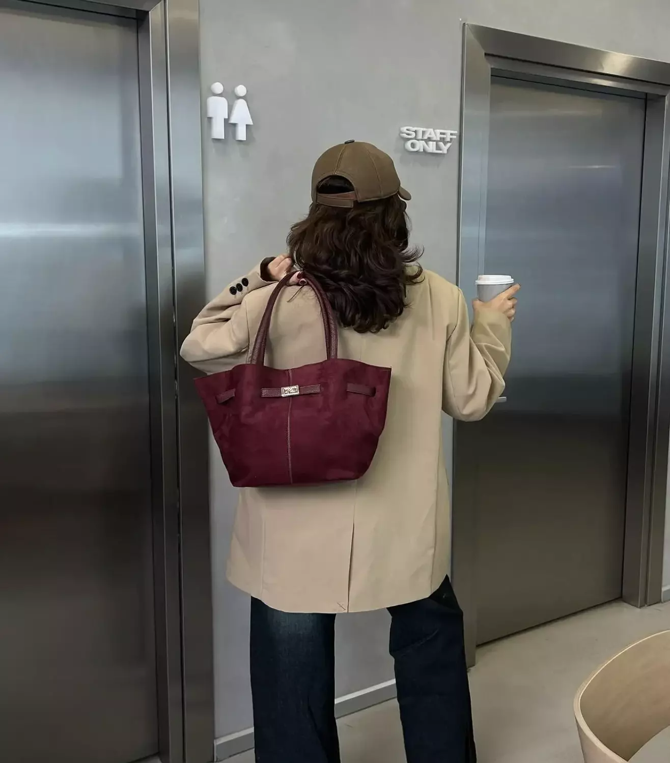 Sophia Bag - Burgundy  3