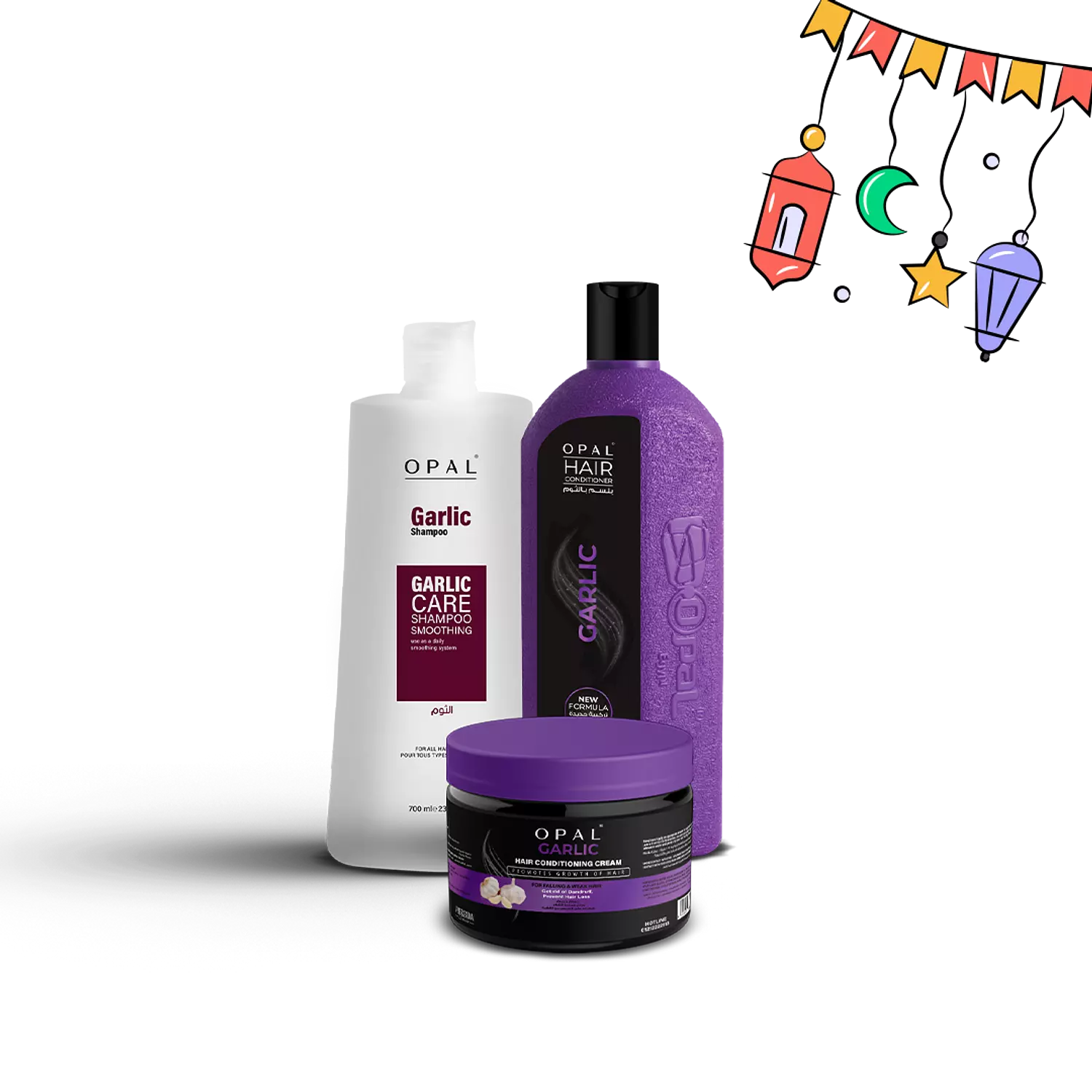 Garlic hair care set  hover image