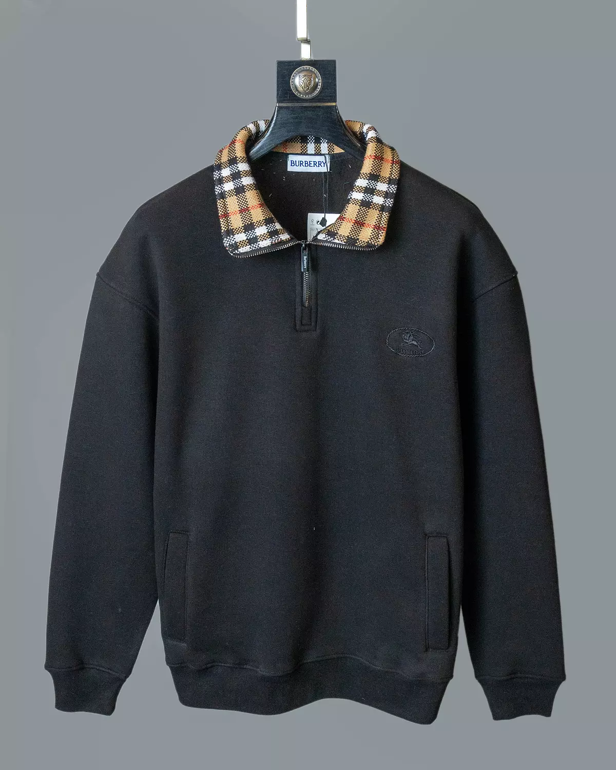 BURBERRY QUARTER ZIPPER \ 1684 4