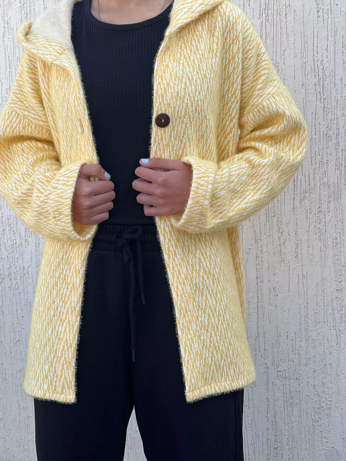 Wool yellow jacket  1