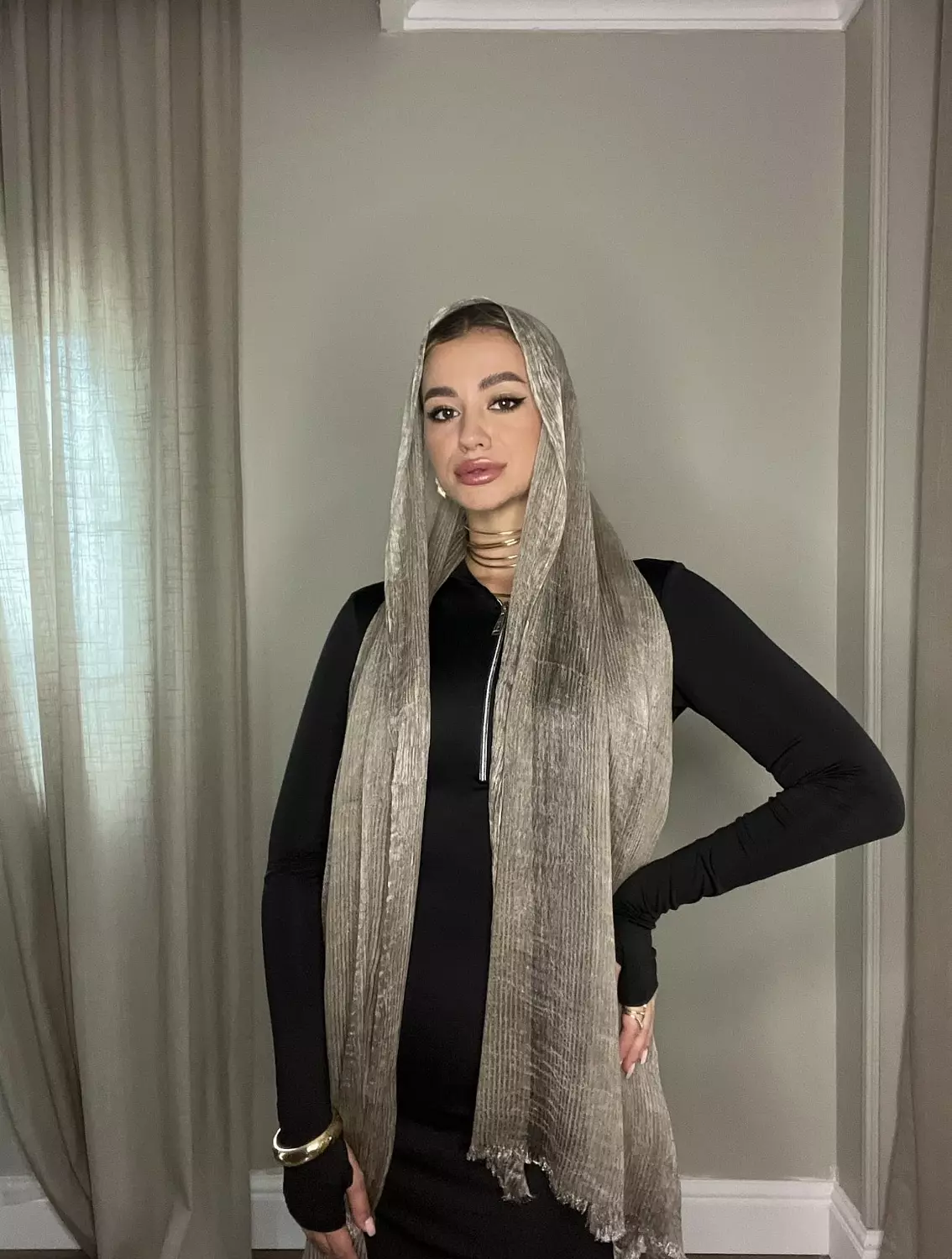 Messy chiffon 6