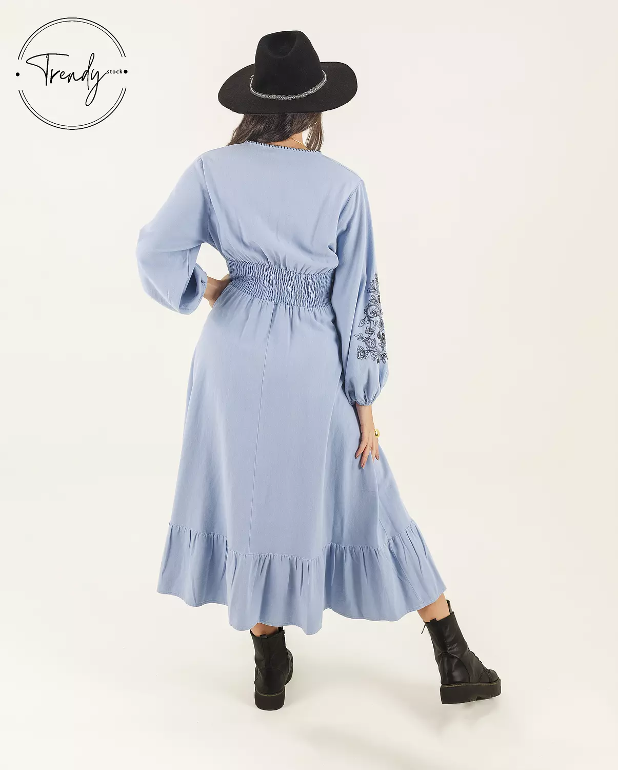 Long Wide Dress 1