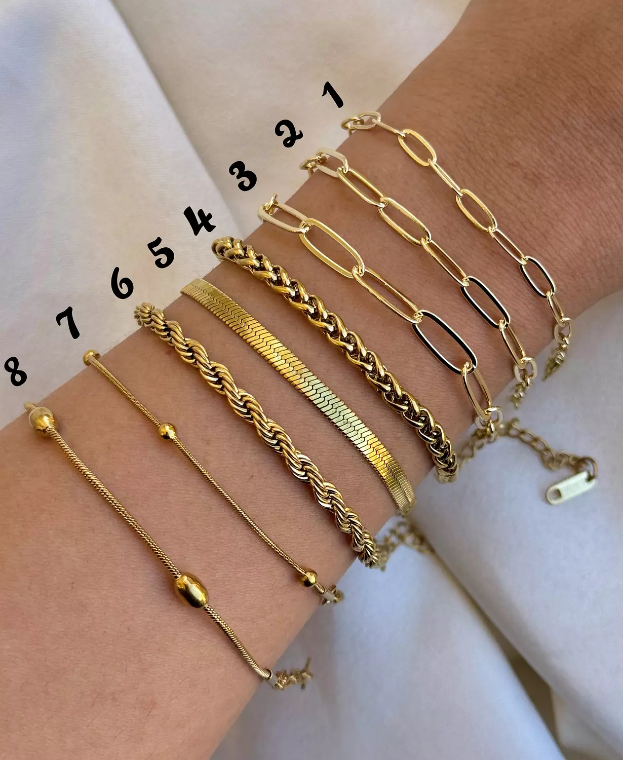 Stacking bracelets 5 image