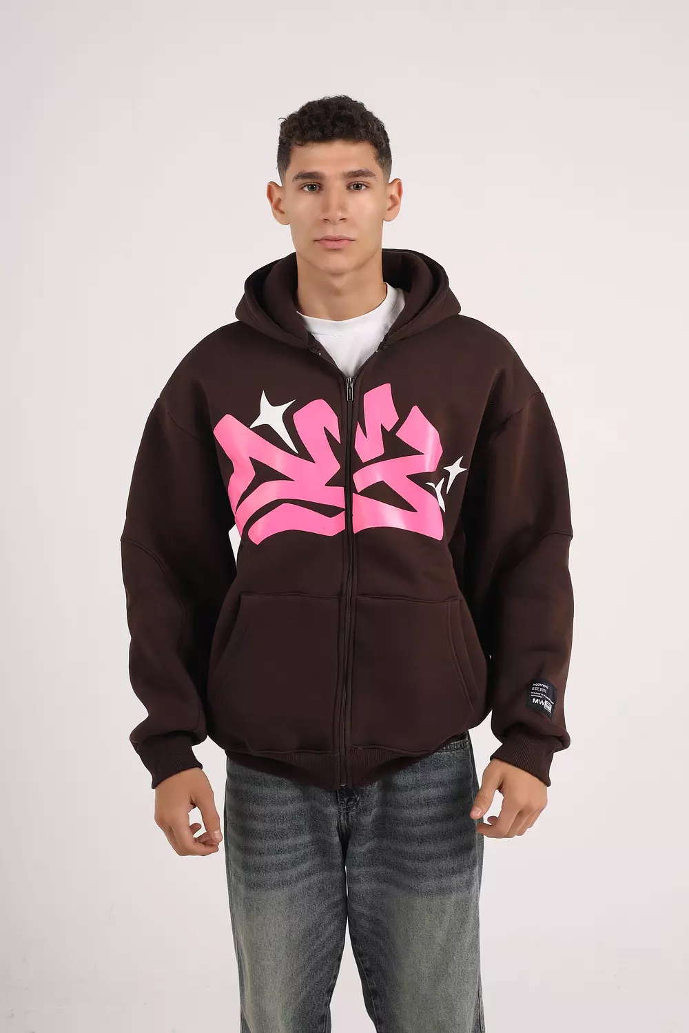 Brown Oversized Jacket hover image