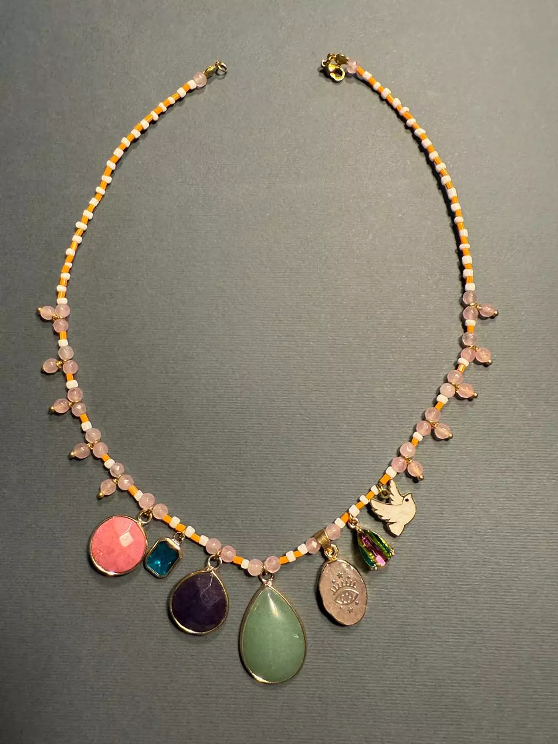 Gemstones necklace 3