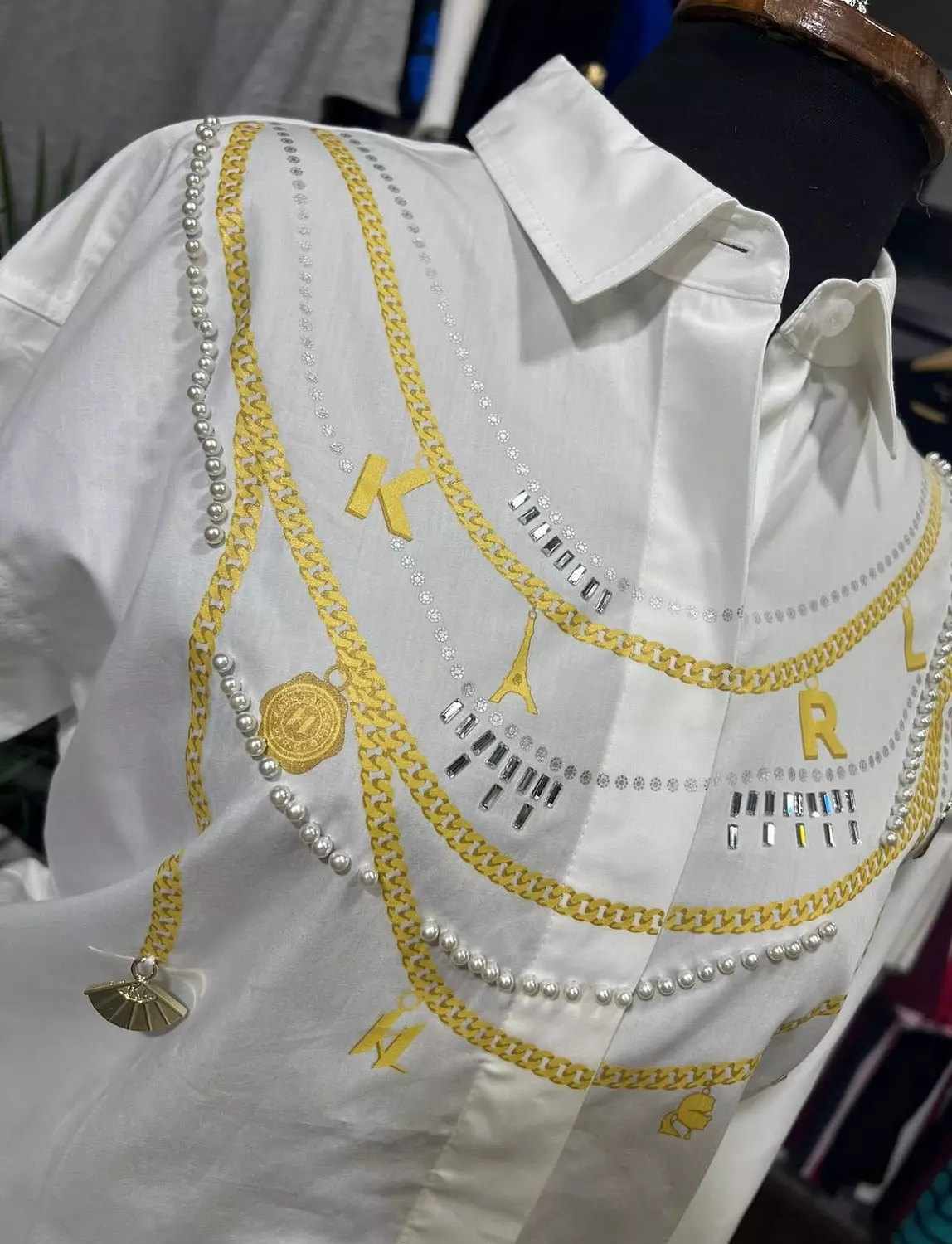 Karl Lagerfeld Paris Sketch Shirt 2