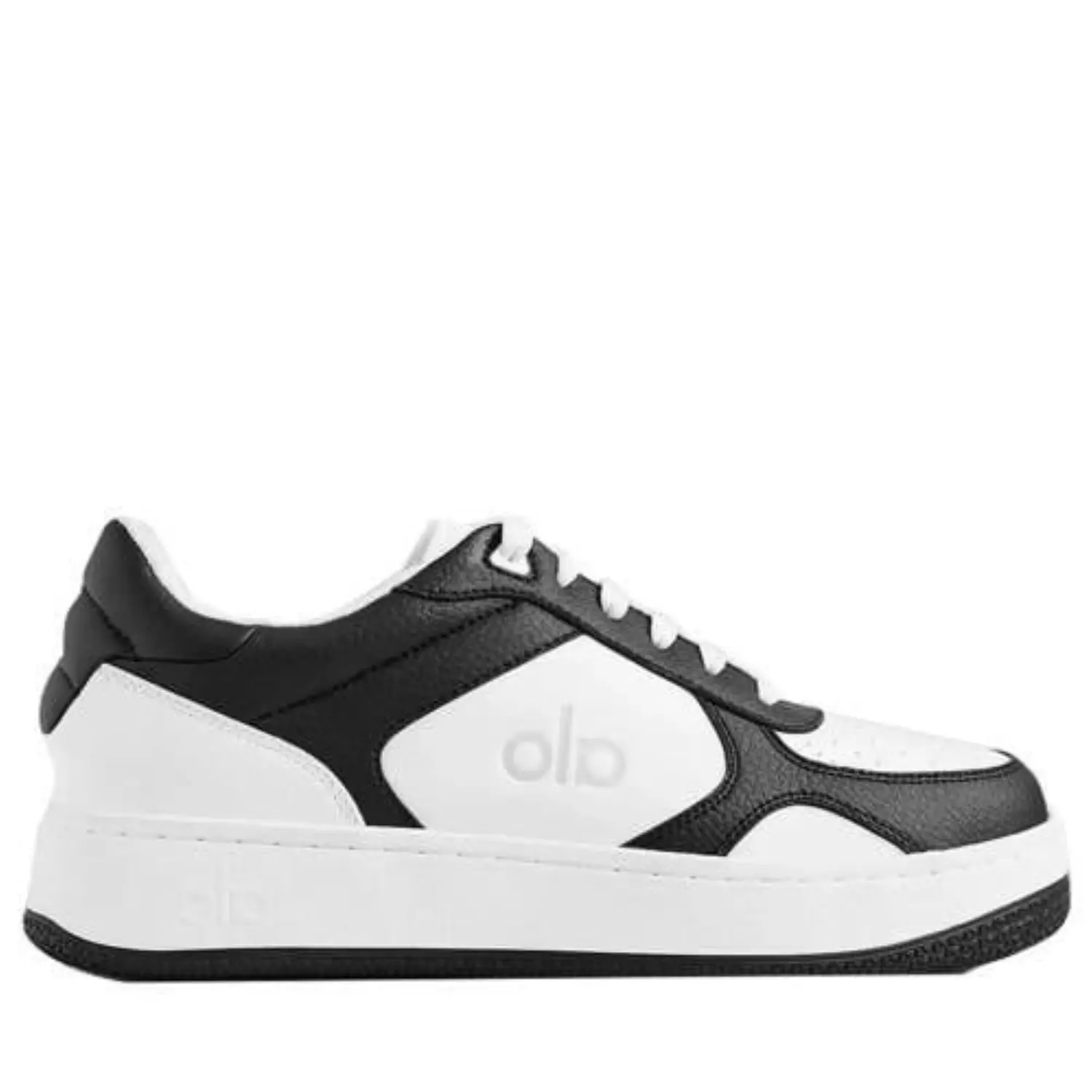 Alo Recovery Mode Sneaker- Black/White image