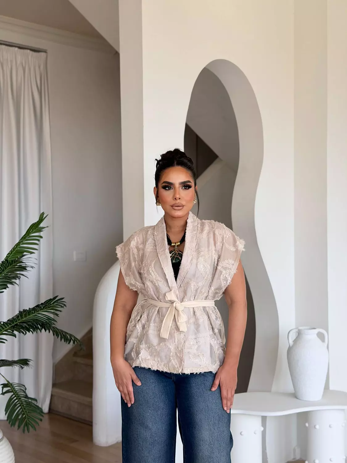 Solenne Belted Vest 3