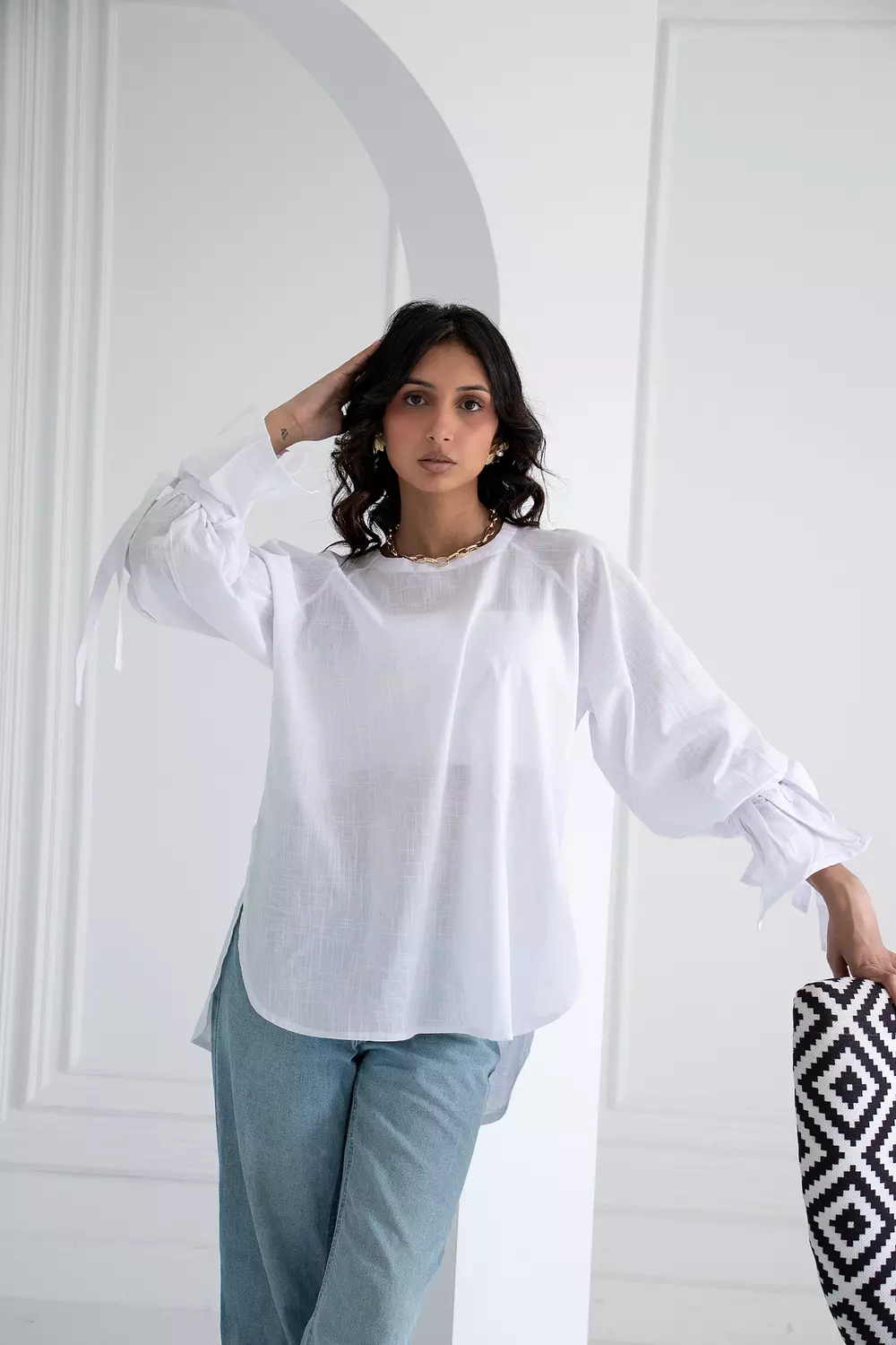 Bow blouse 22