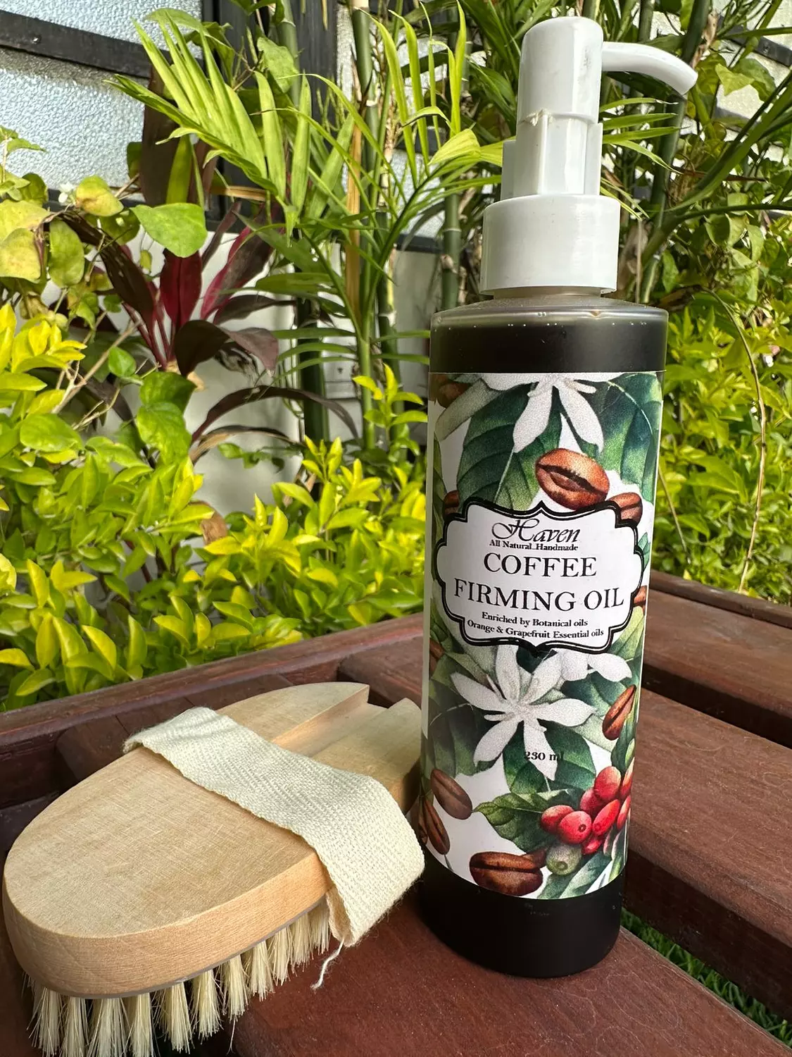 Coffee Firming oil &Dry Brush image