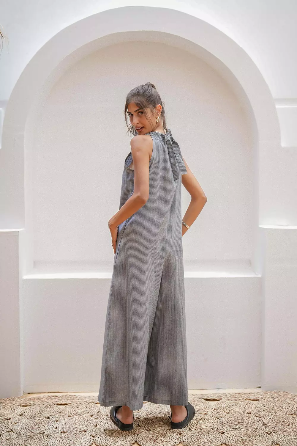 Never Better Jumpsuit Grey 3