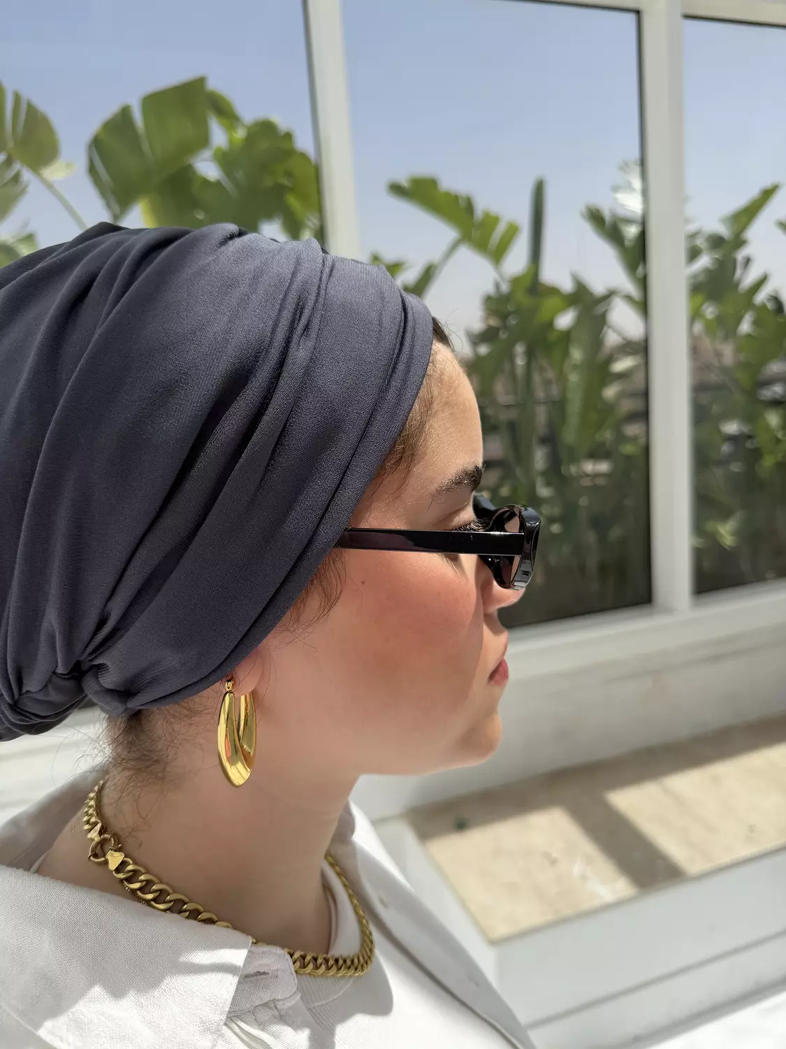 The moon grey turban 4