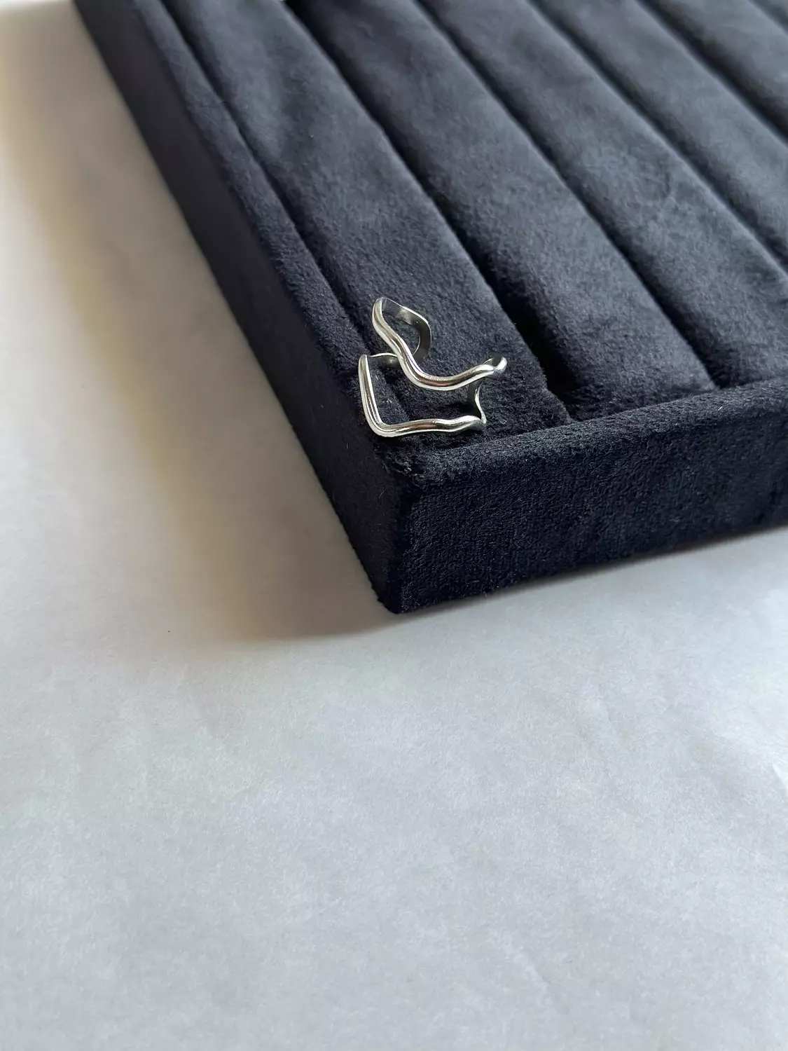 Wave Silver Ring image