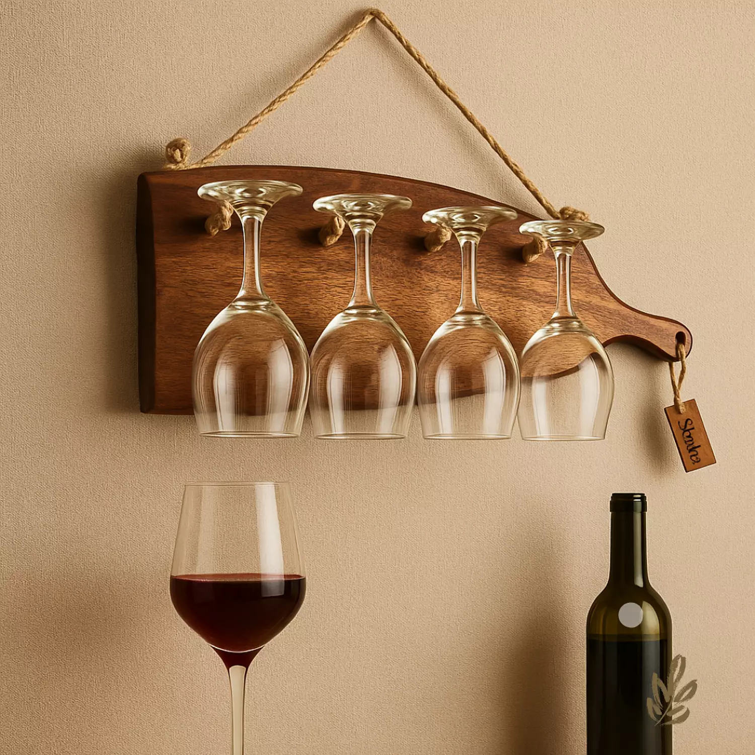 The log cup holder image