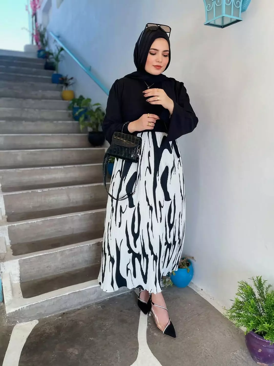 Printed skirt 🎀 image