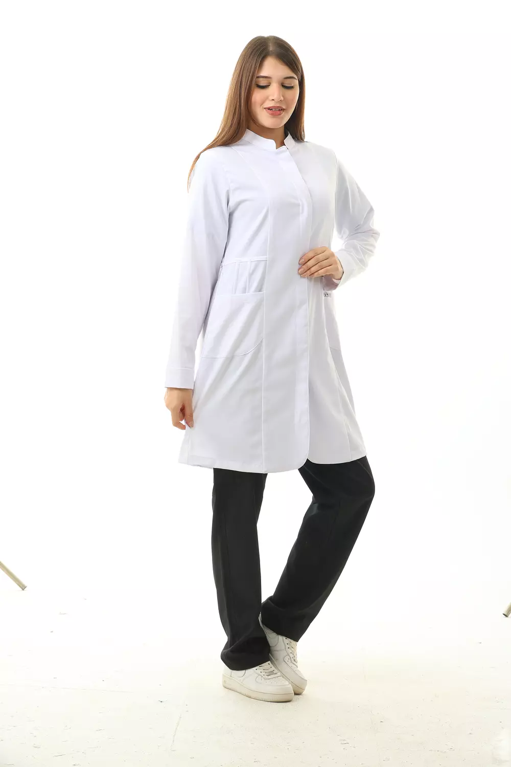White Eve Lab Coat (Long) 4