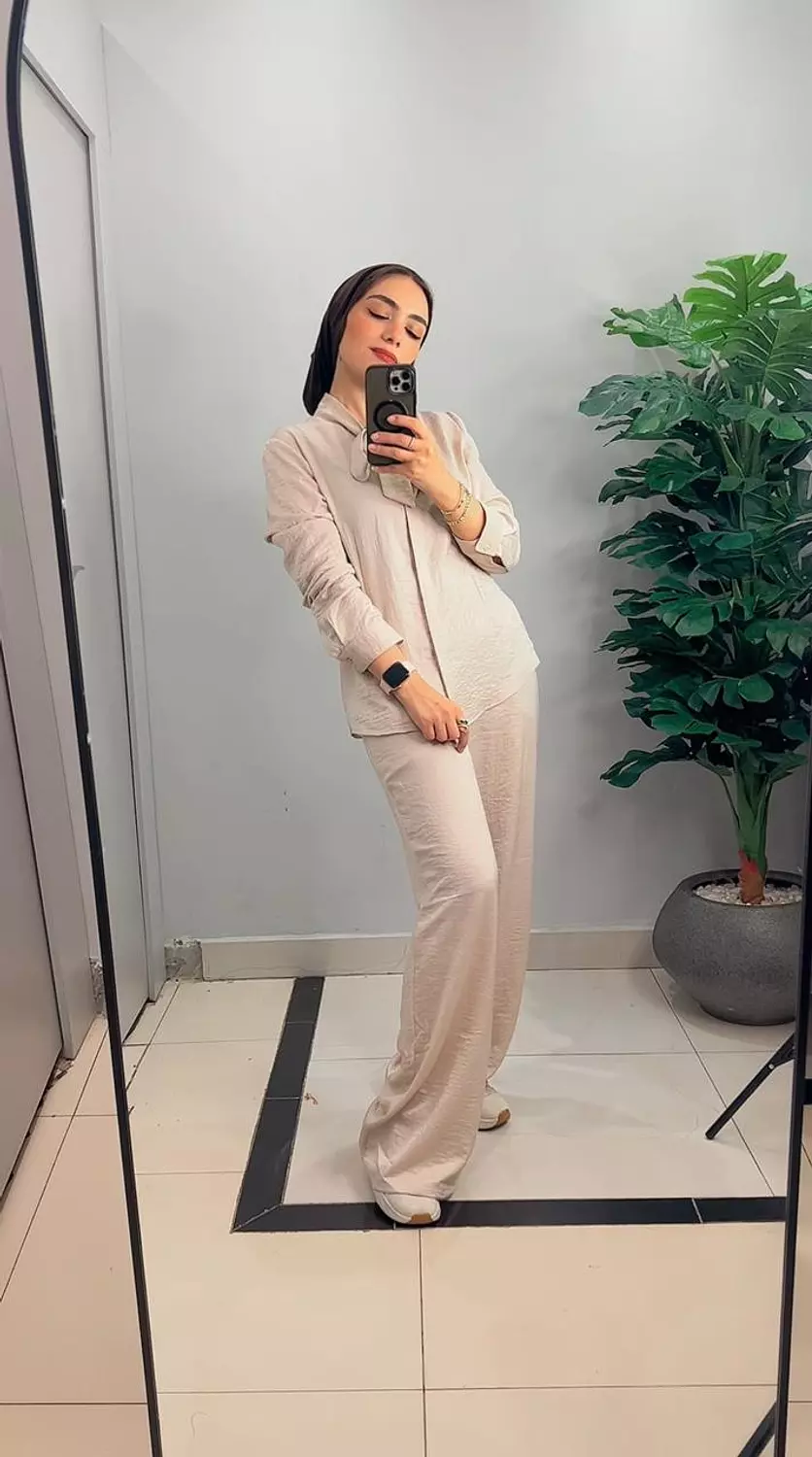 Elegant Satin Suit  3