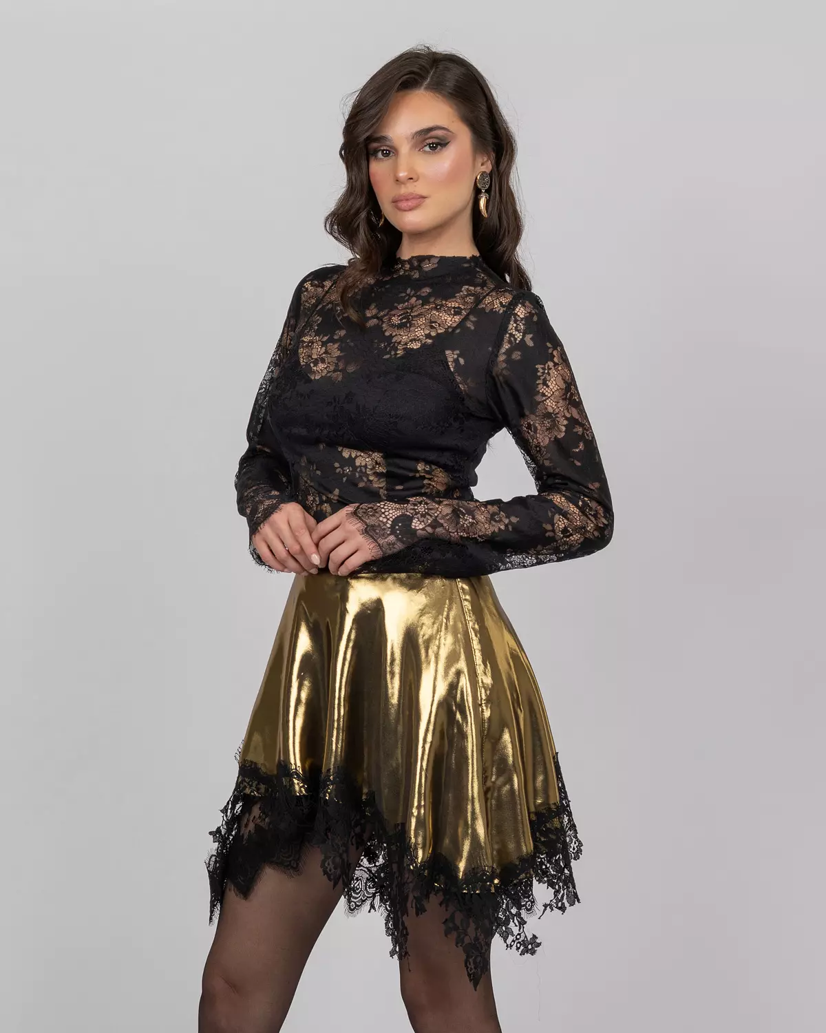 French Lace Long-Sleeve Top 6