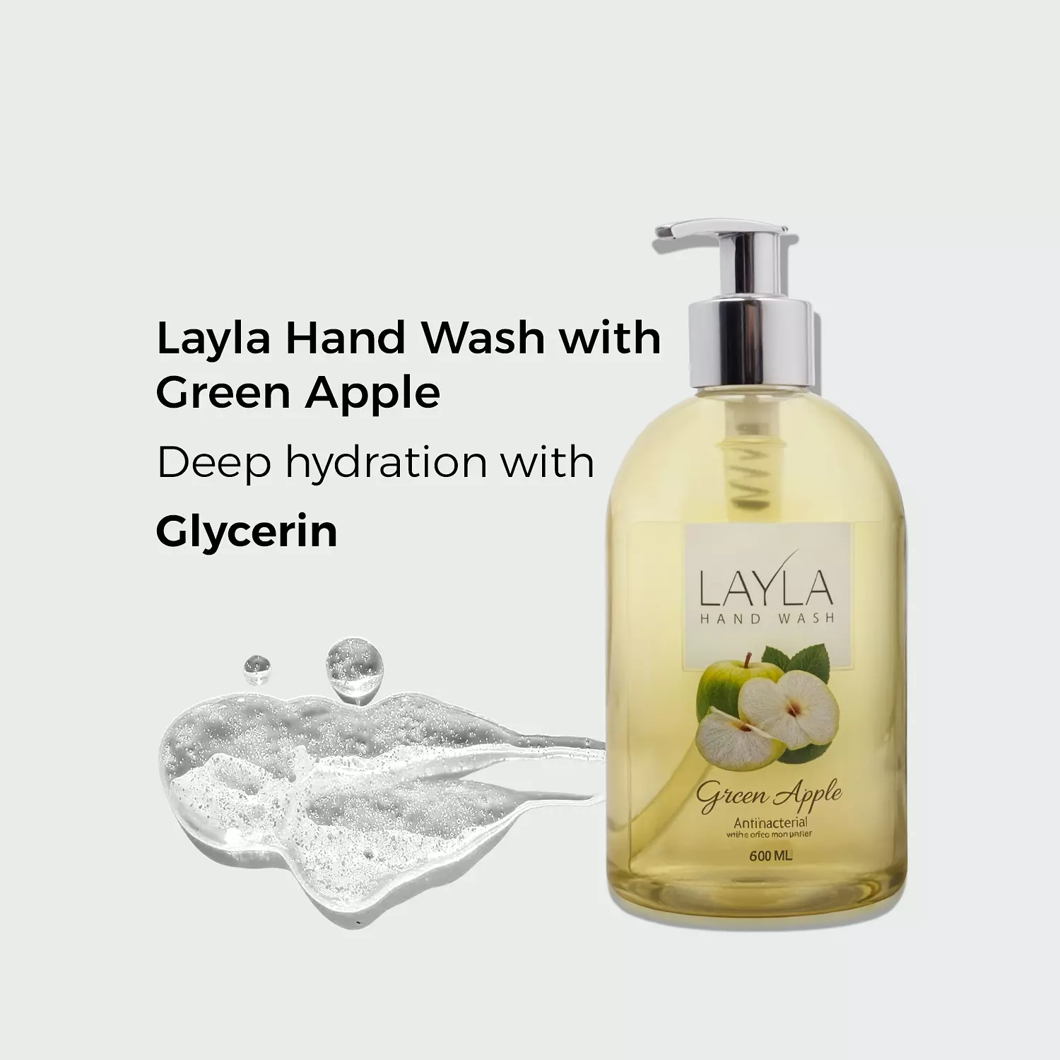 Layla Hand Wash with Green Apple 2