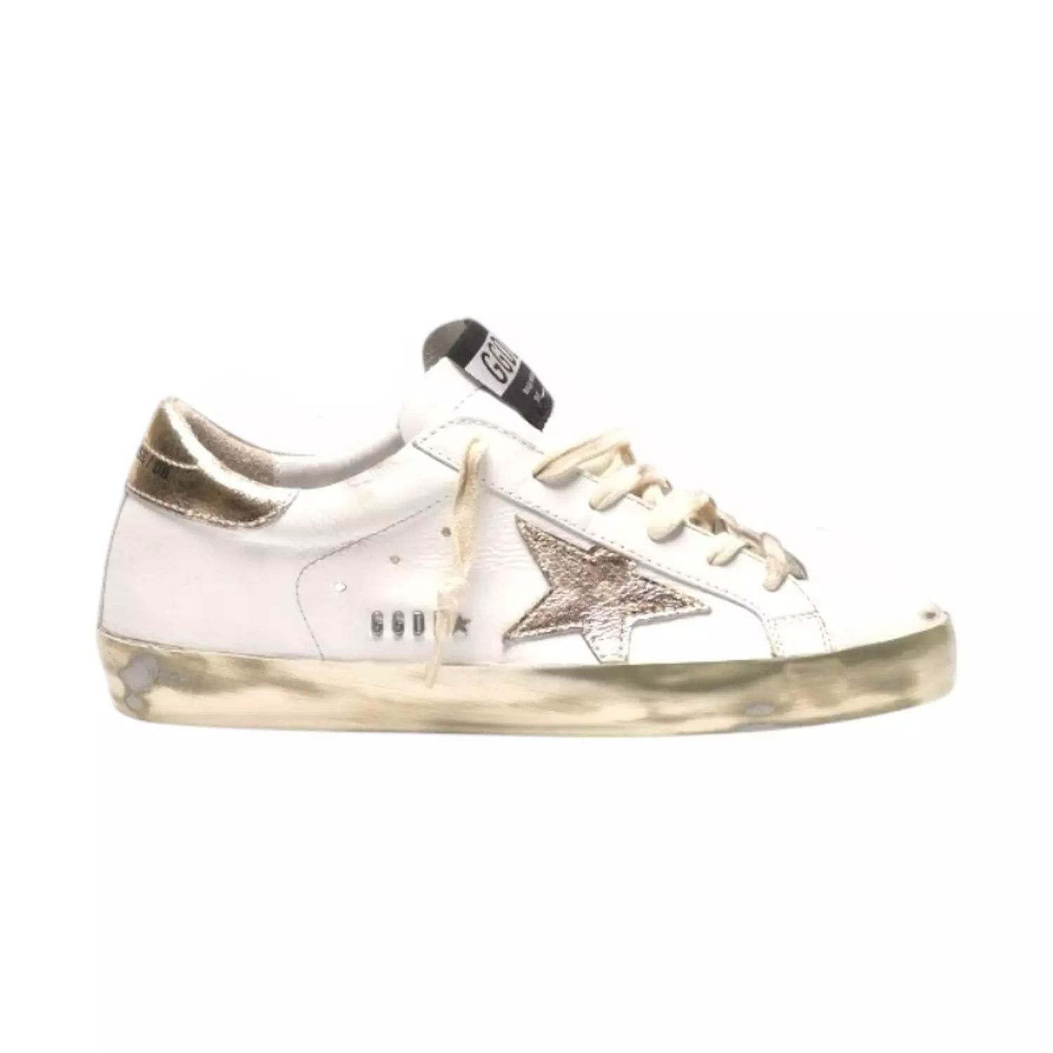 Golden Goose Super-Star 'White/Gold' image