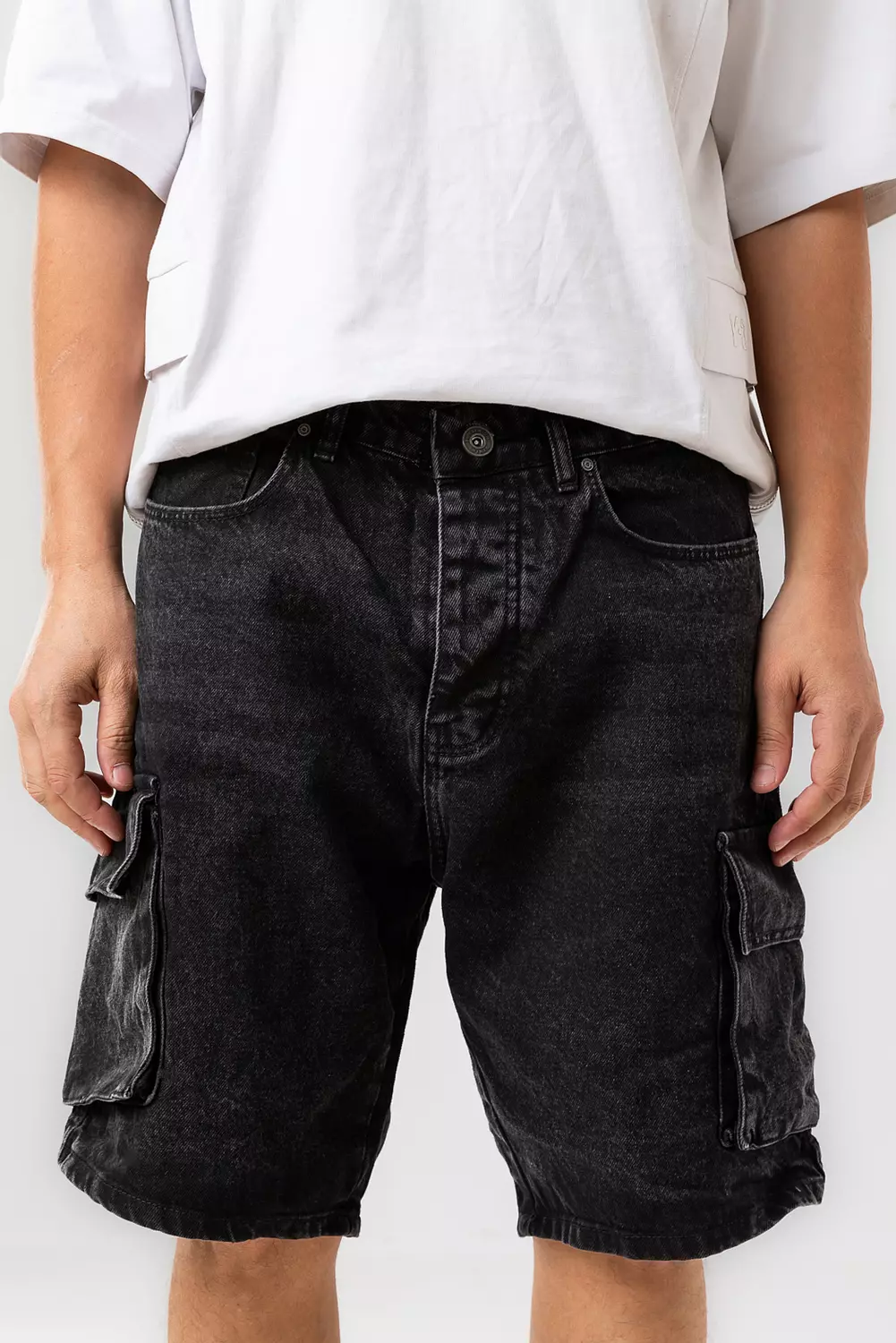 Cargo Denim Jeans Short 2