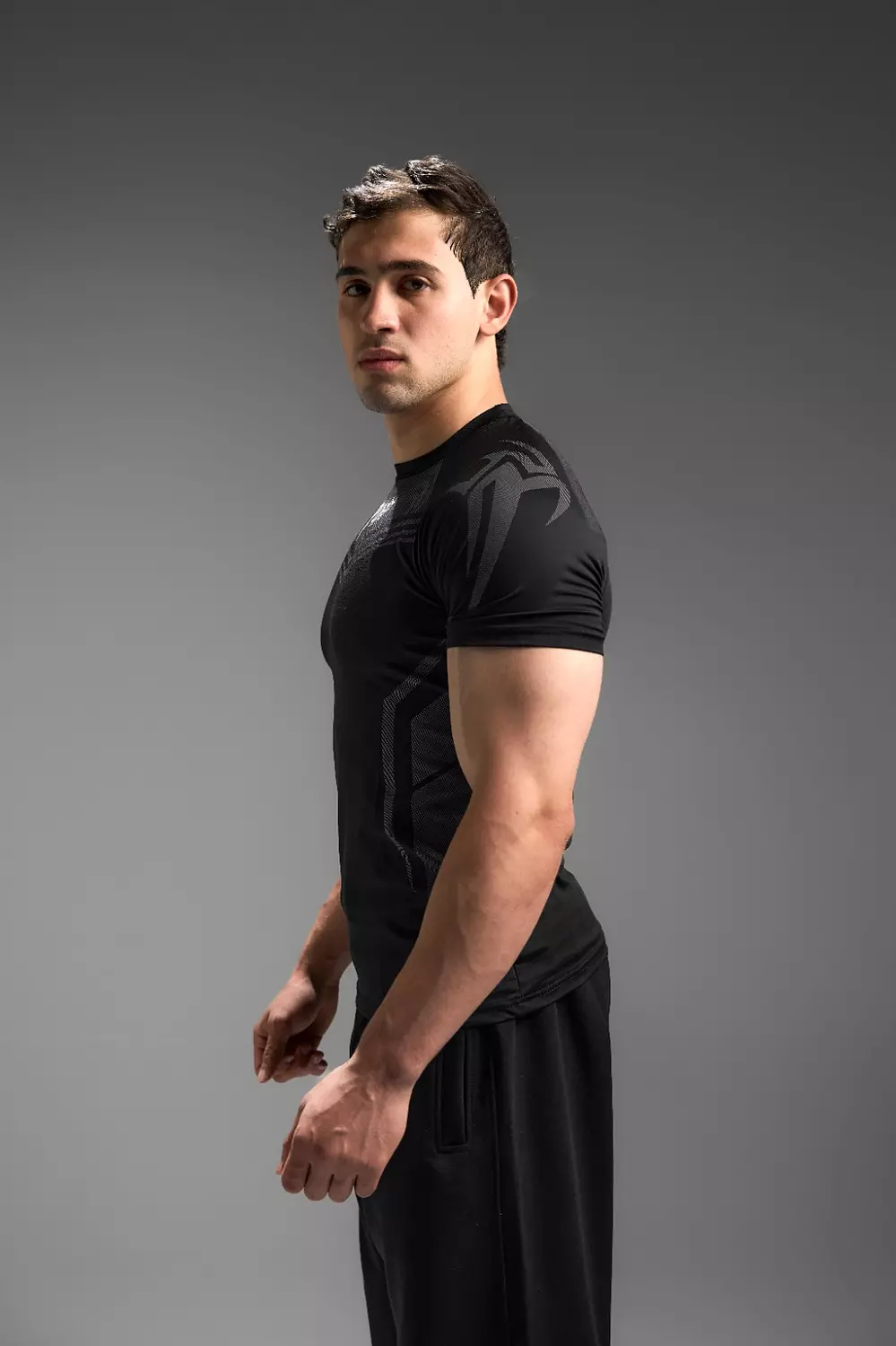 WARRIOR COMPRESSION TEES - black 14