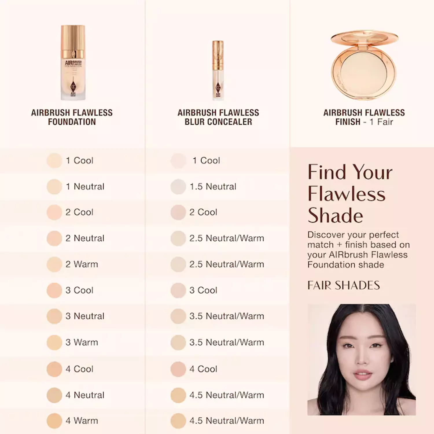 Charlotte Tilbury  Airbrush Flawless Crease-Proof Long-Wear Blur Concealer with Hyaluronic Acid 11