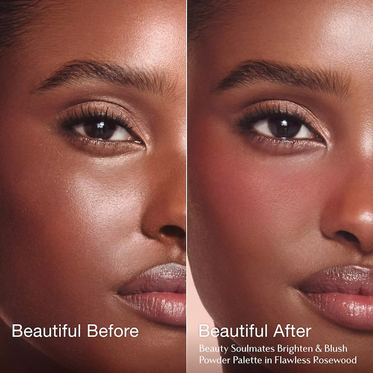 Charlotte Tilbury  Pillow Talk Beauty Soulmates Airbrush Flawless Finish Brightening and Blush Powder Palette 3