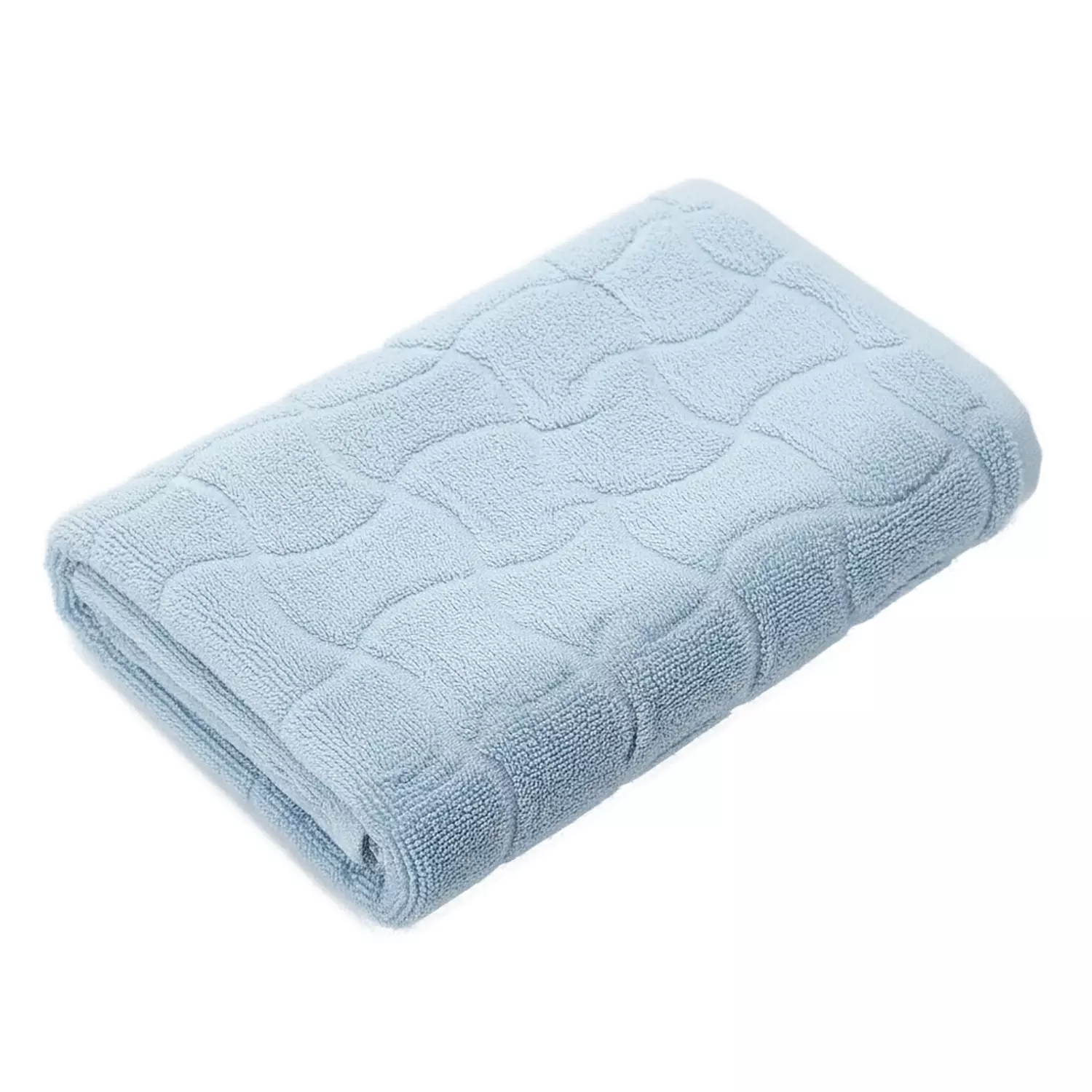 Towel  100% Cotton Size 70 x 140 cm - 2630 - Baby Blue image
