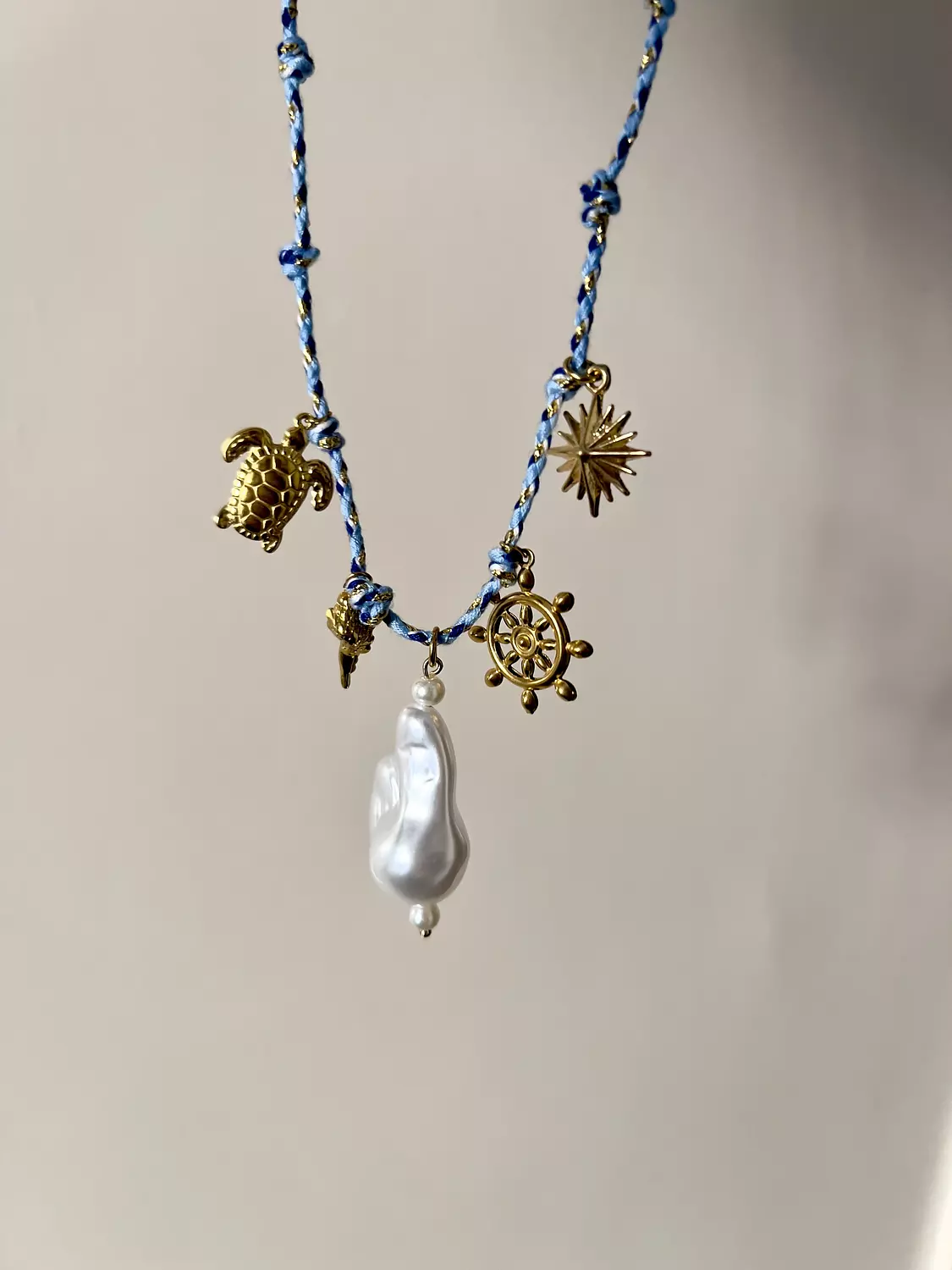 Azul knots necklace  hover image