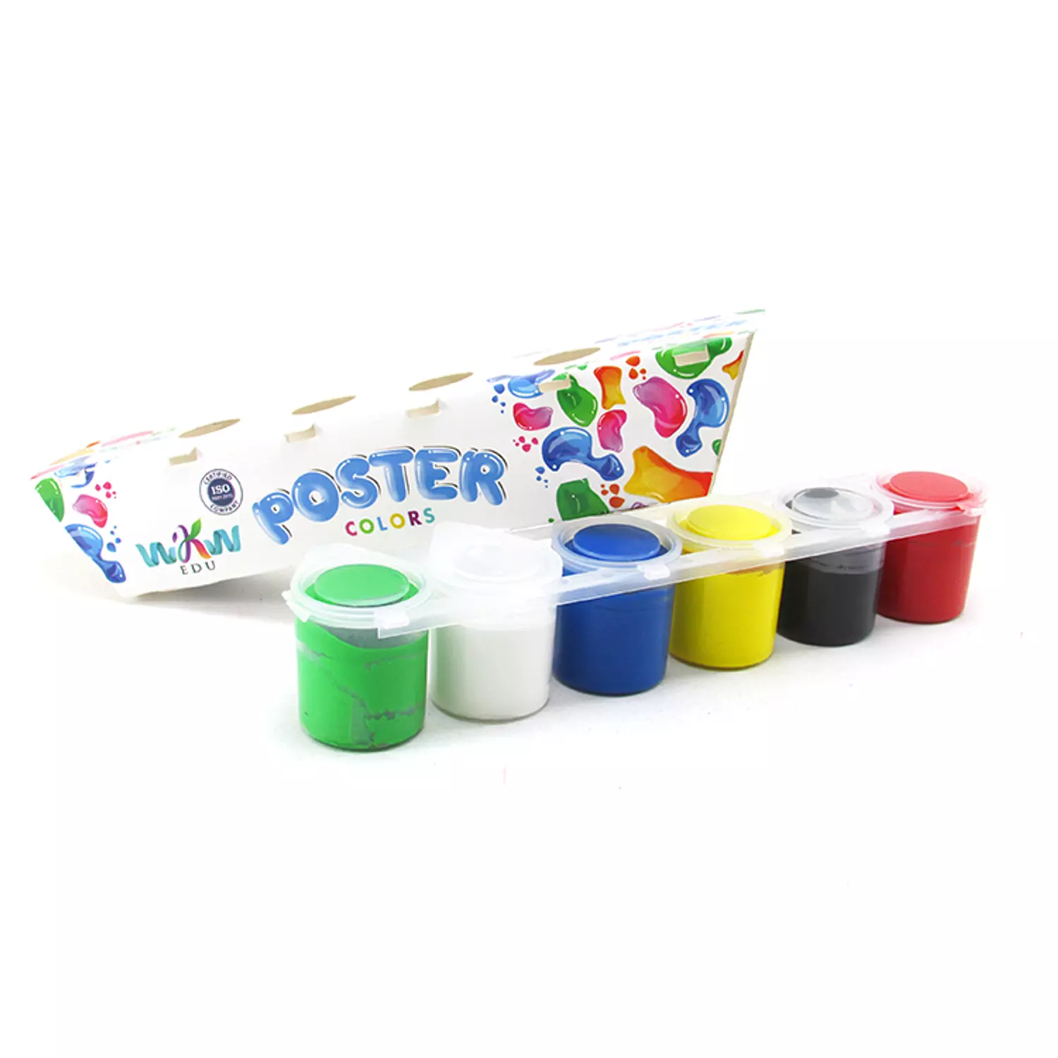 Set of 6 poster colors 180 gm - WKW image