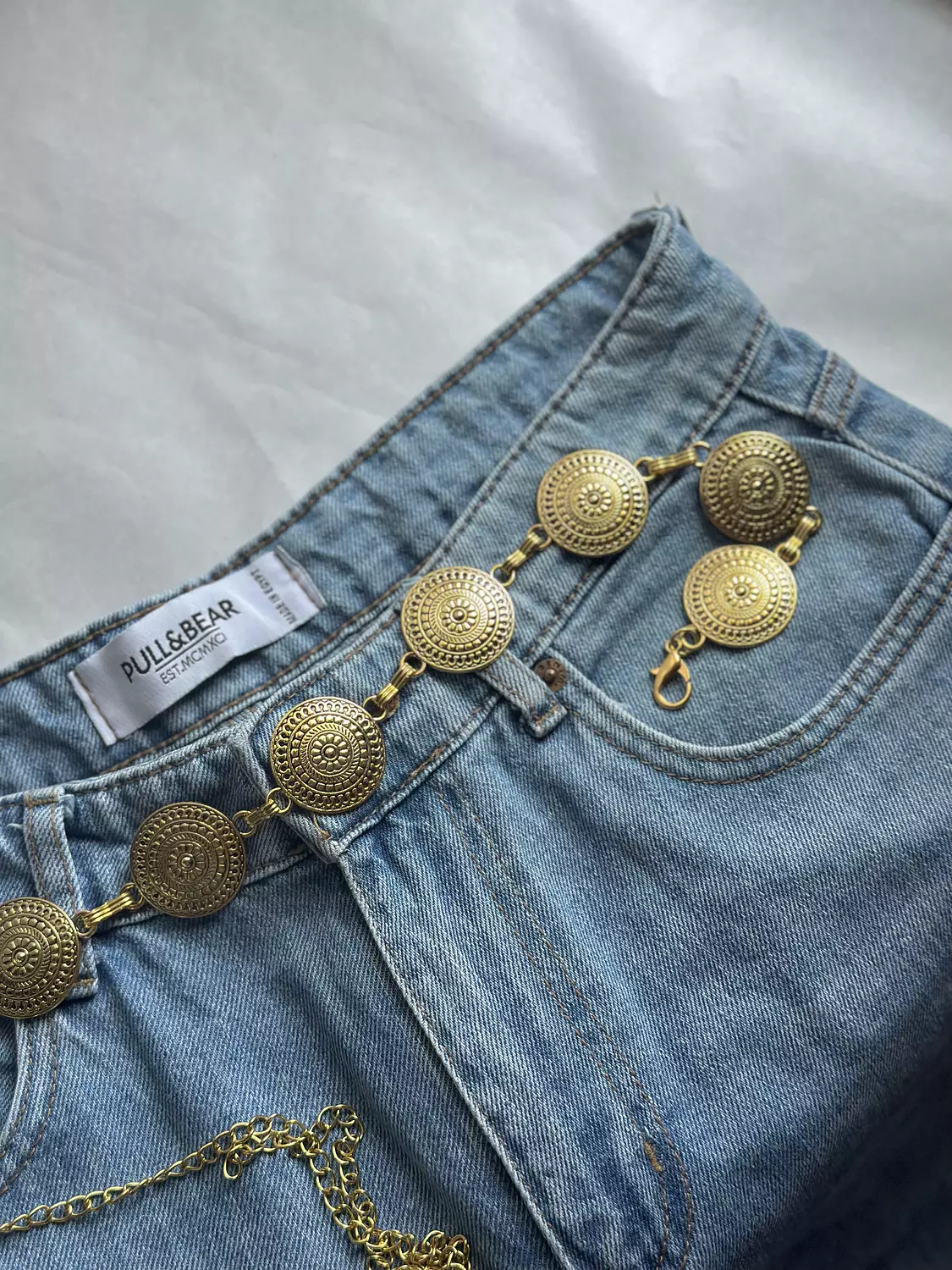 Circle Decor Gold Belt image