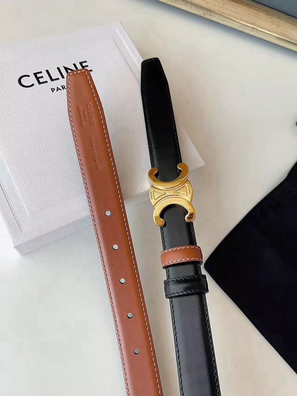 Celine Belt Double Face 3