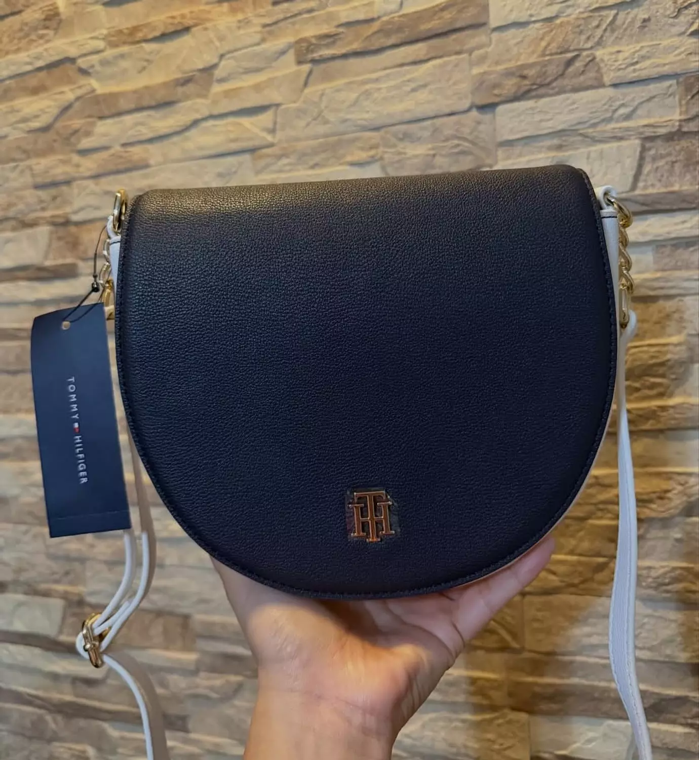 Tommy Hilfiger Tow _Tone Saddle Bag  hover image