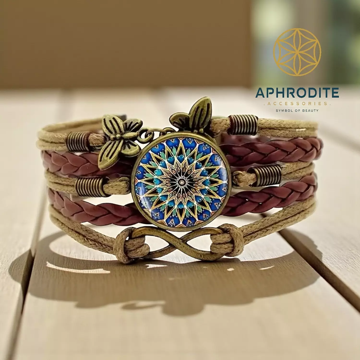 Autumn Mandala Harmony Bracelet image